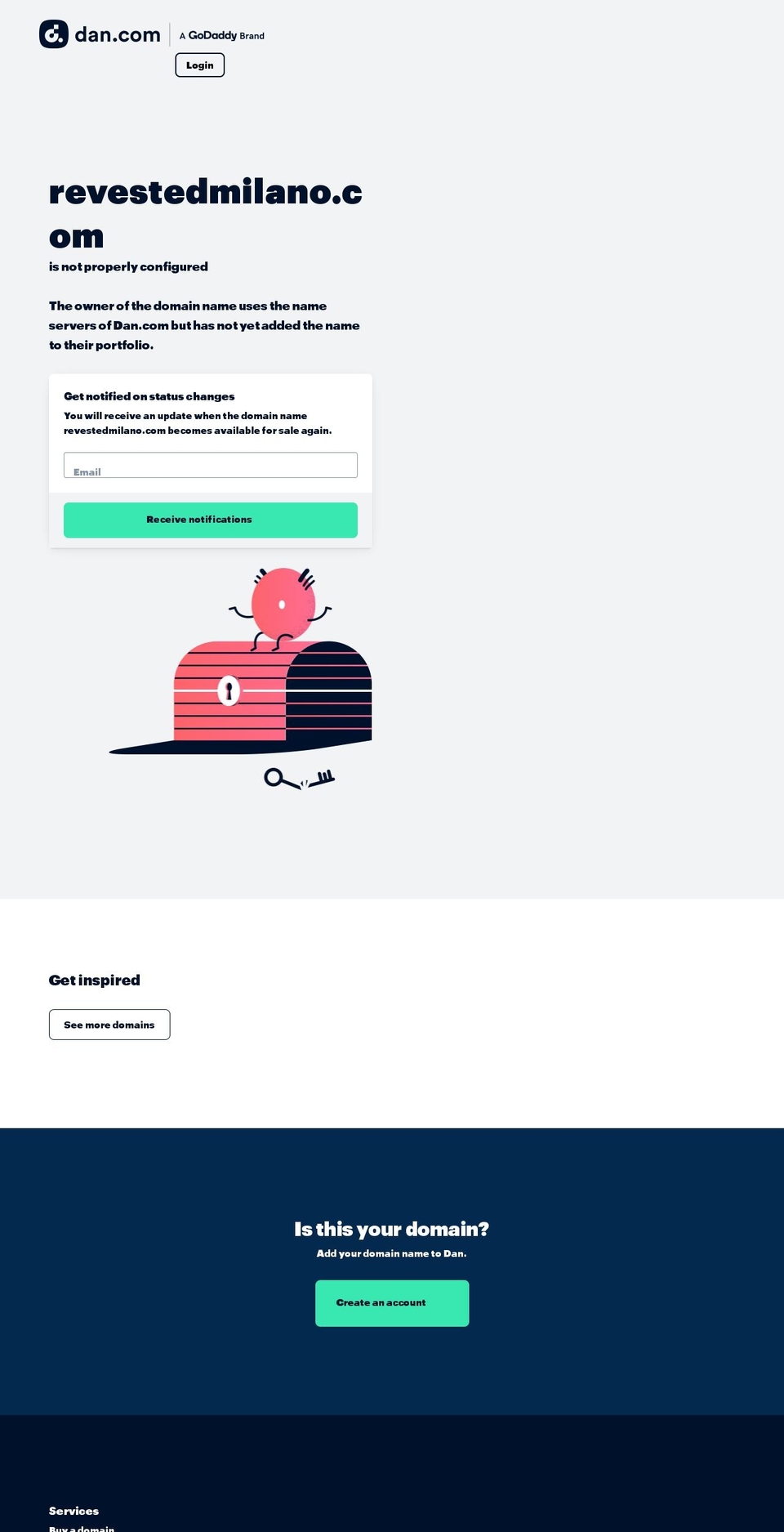 revestedmilano.com shopify website screenshot