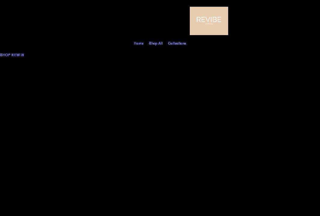 revibeclothing.co.uk shopify website screenshot