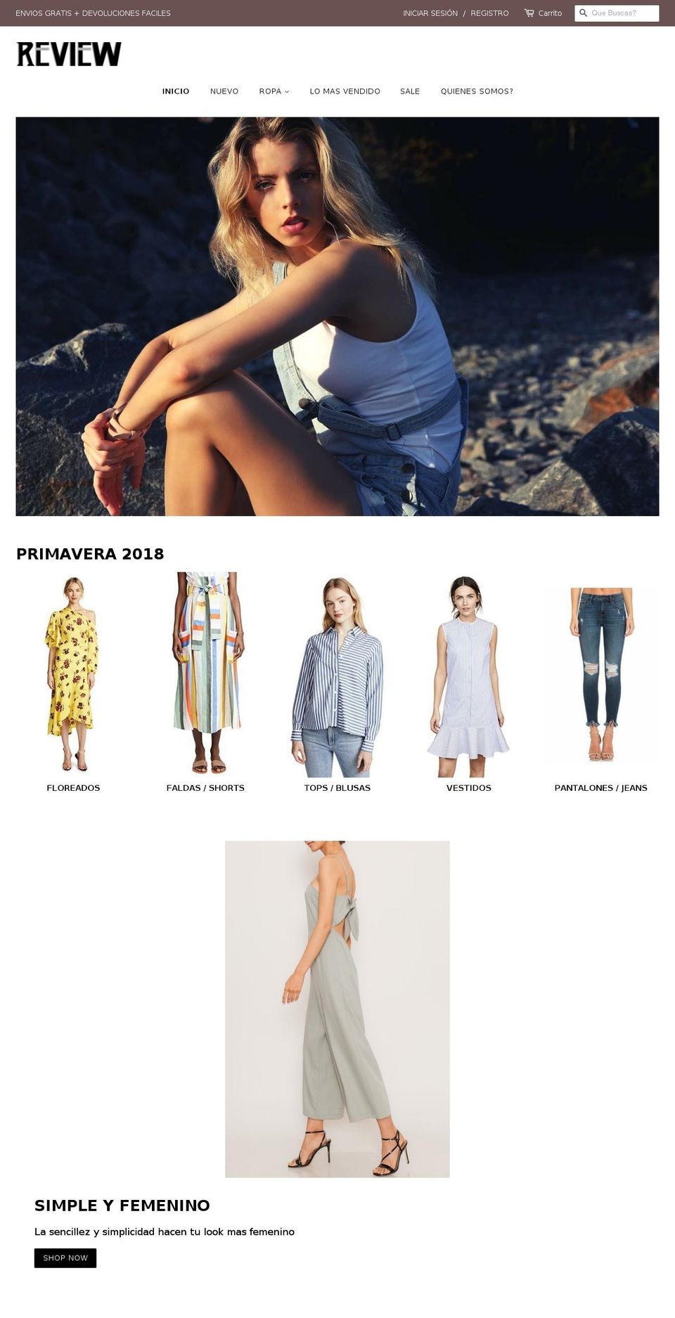 reviewmoda.com — Shopify storefront screenshot