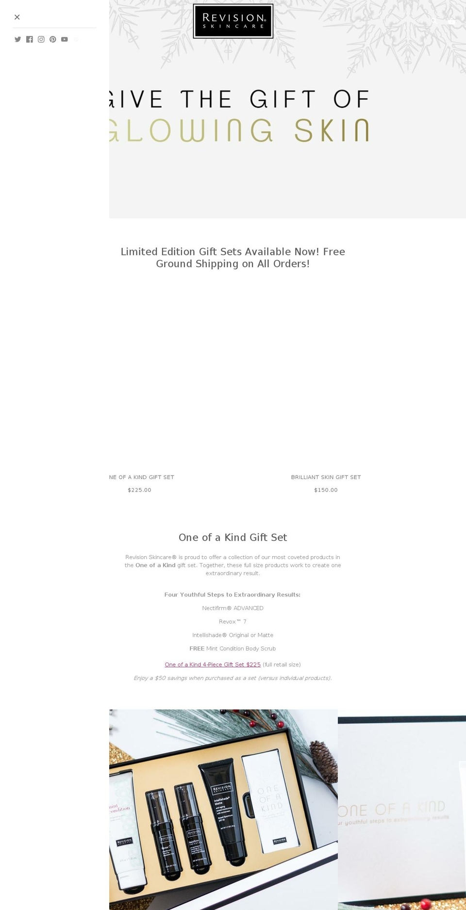 revisionskincareholiday.com — Shopify store on .com