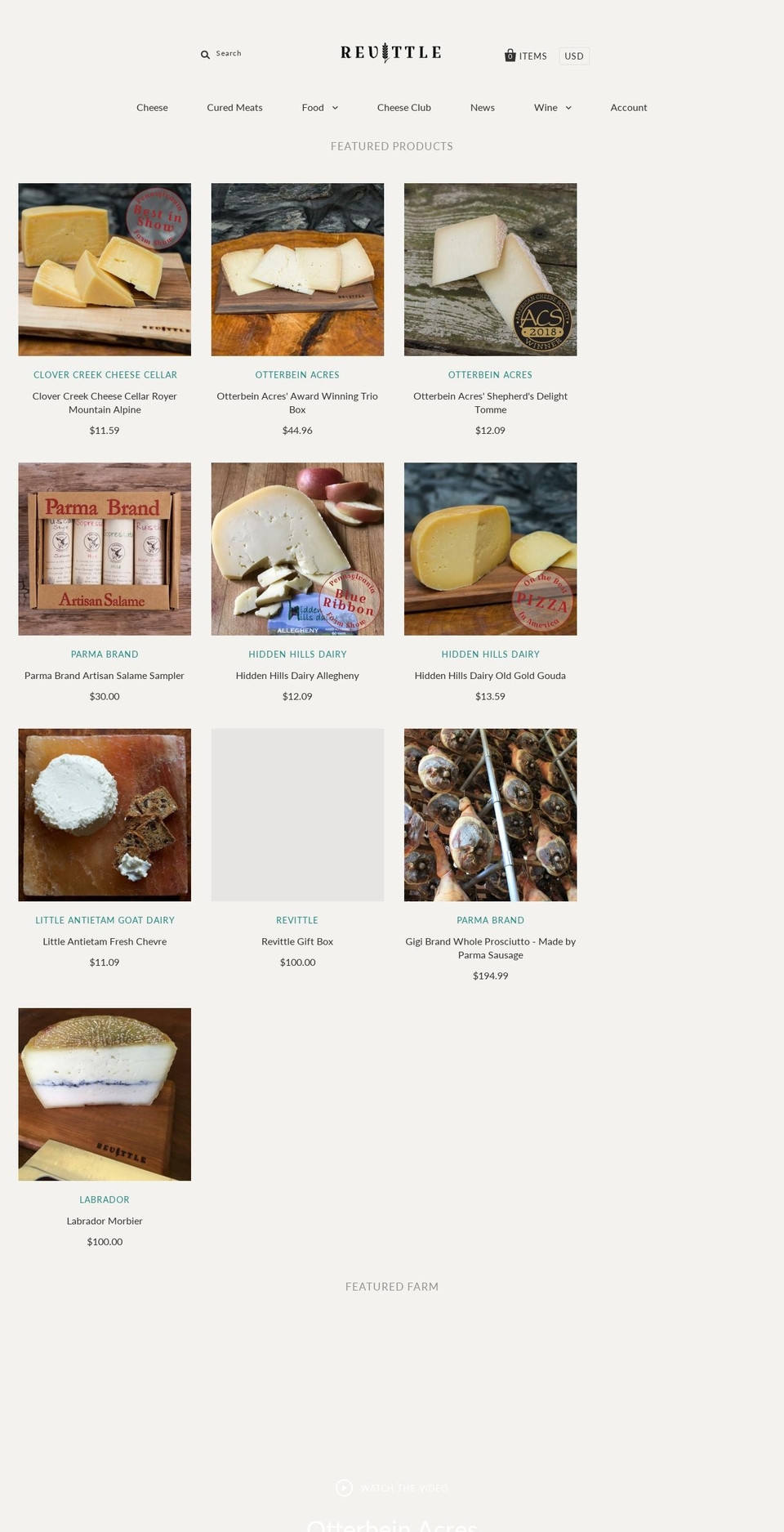 revittle.com shopify website screenshot