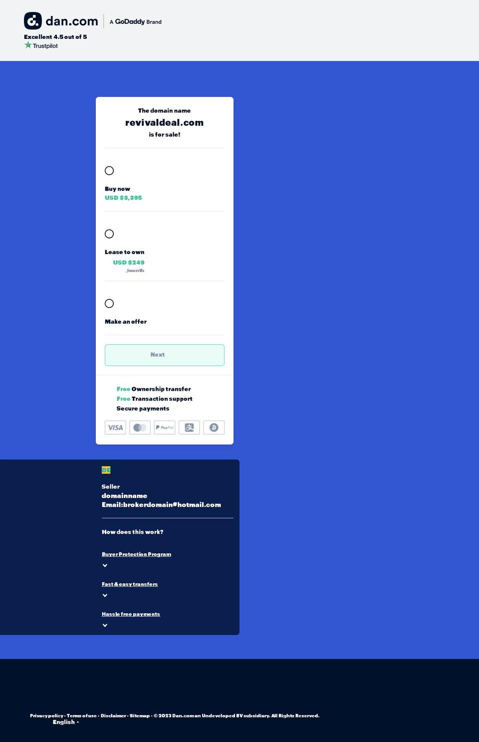 revivaldeal.com — Shopify storefront screenshot