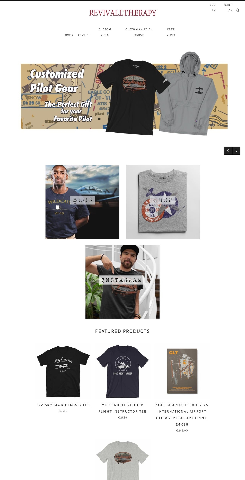 revivalltherapy.com shopify website screenshot