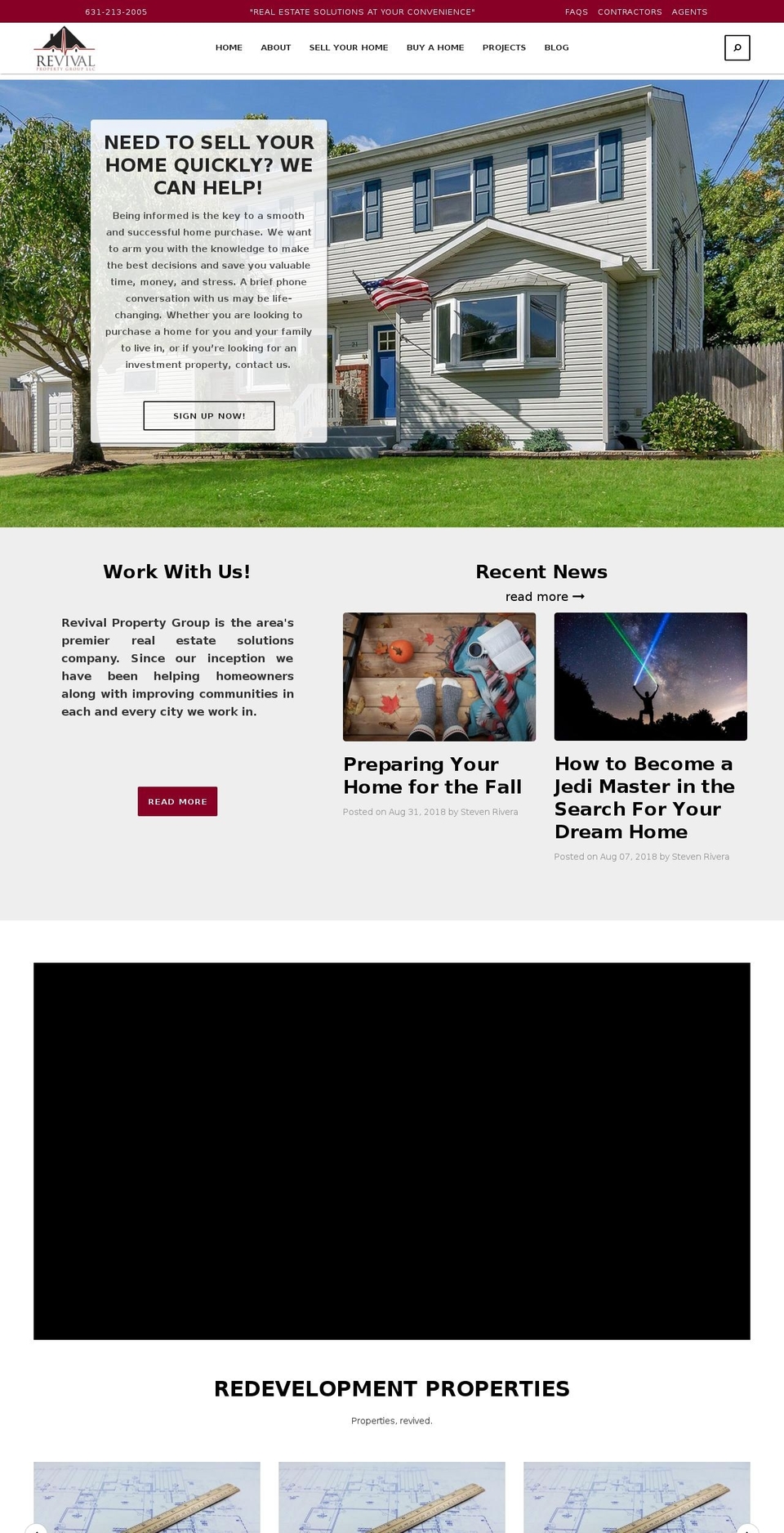 Made With ❤ By Minion Made Shopify theme site example revivalpropertygroupllc.com