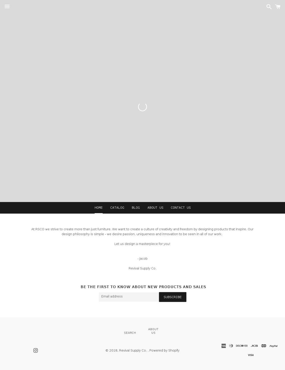 revivalsupply.com — Shopify storefront screenshot