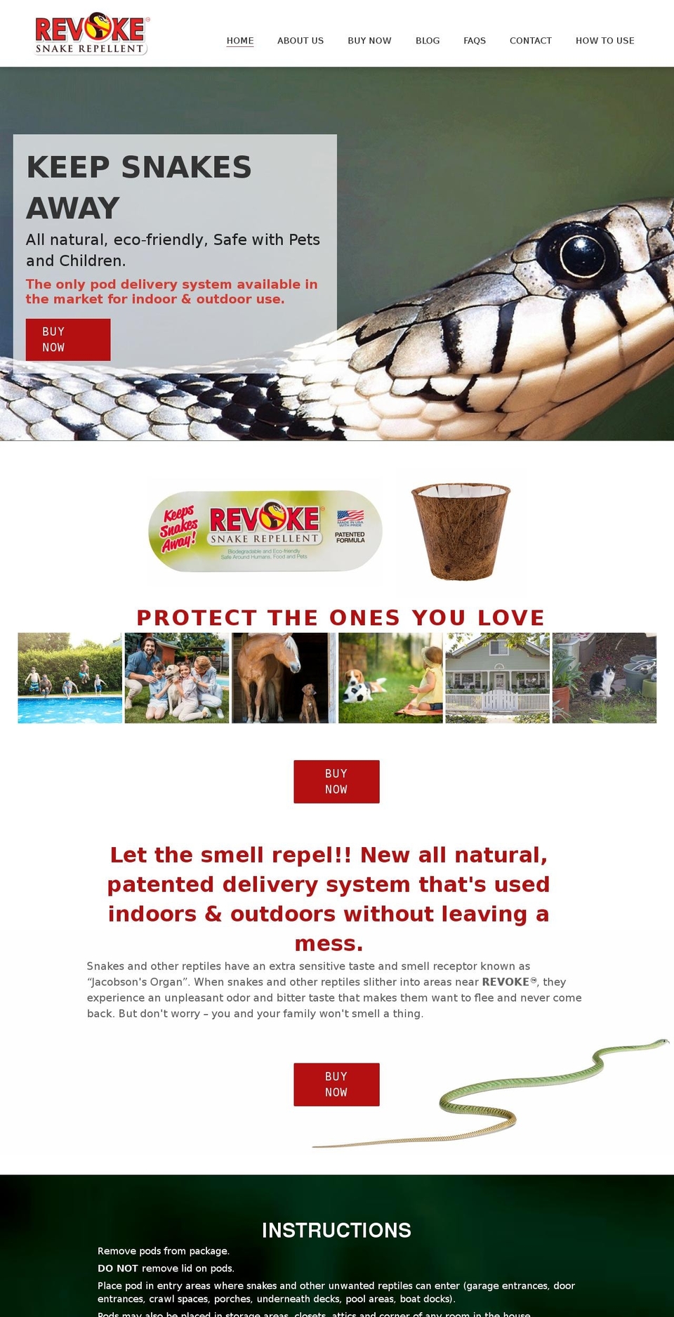 revoke-solutions.com shopify website screenshot