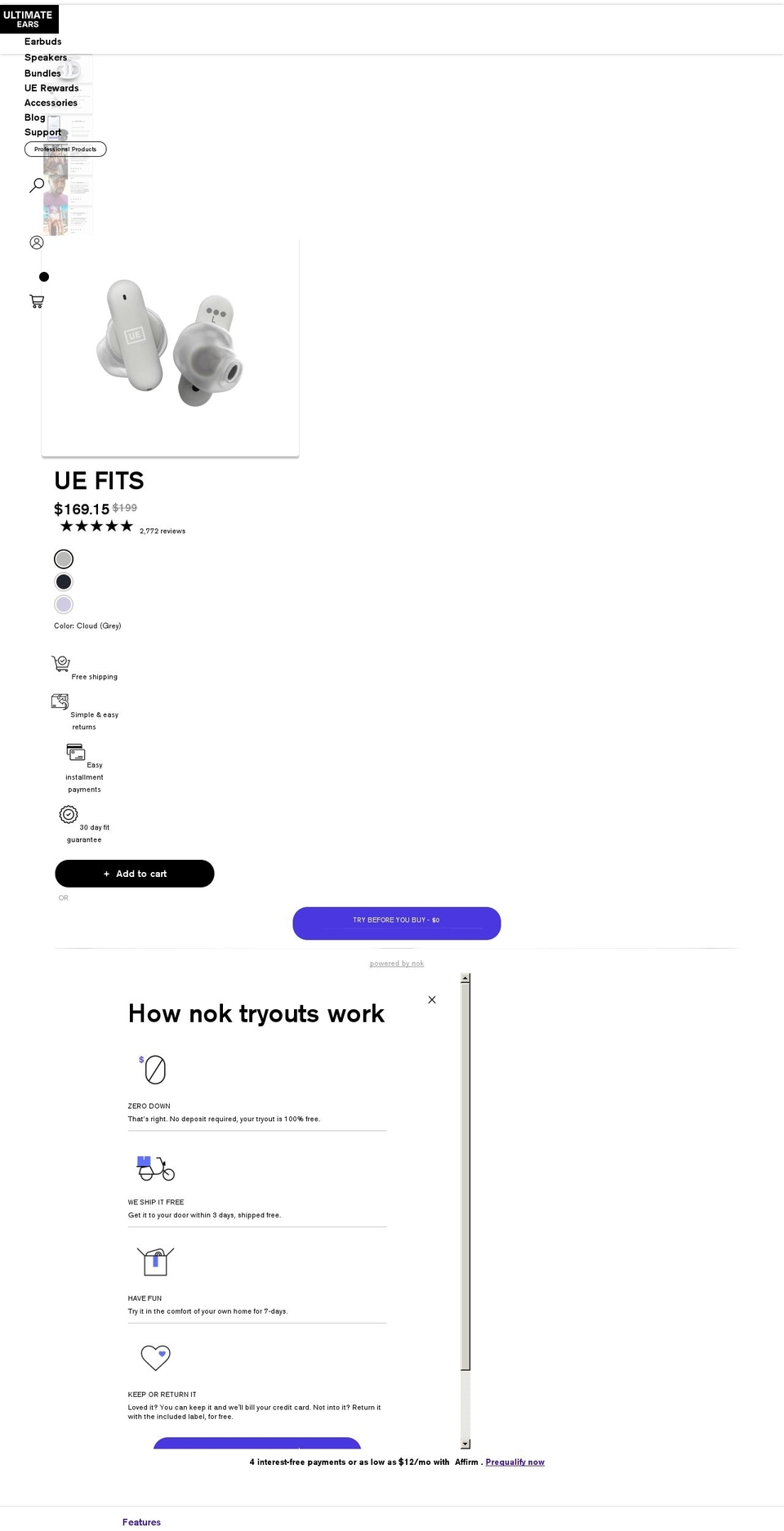 revols.com shopify website screenshot