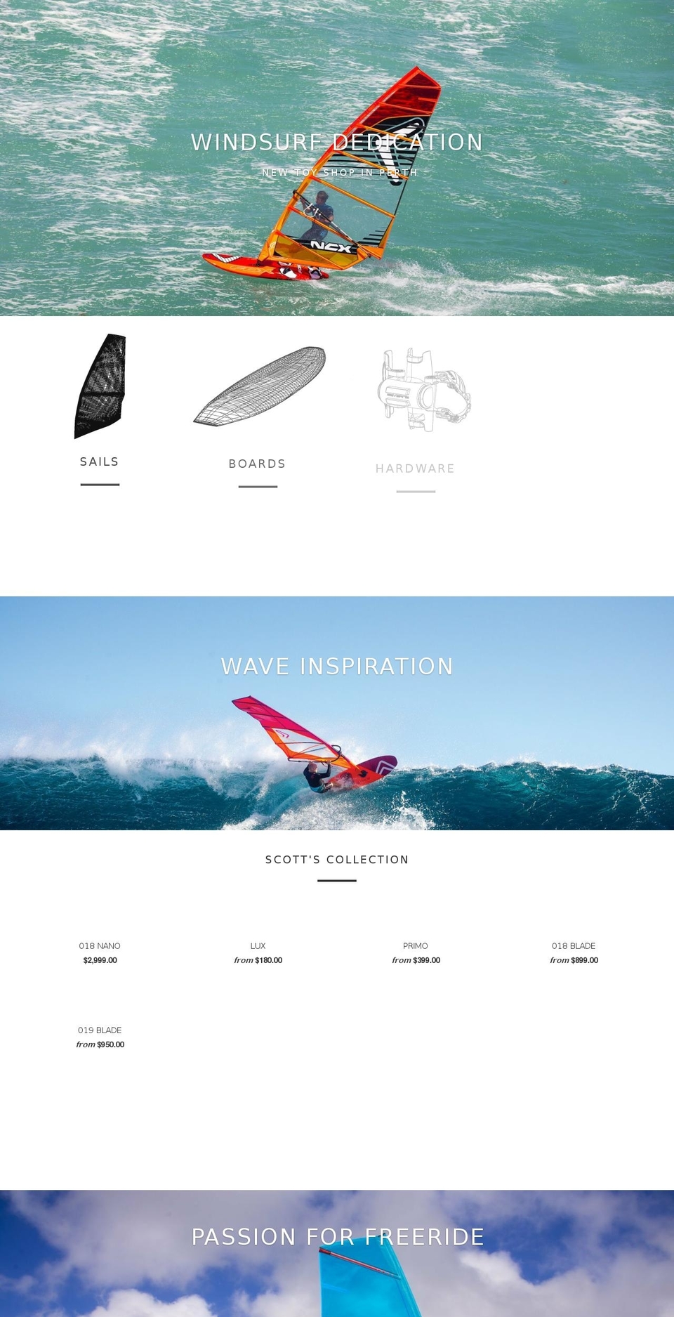 revolutionboardsports.com.au shopify website screenshot