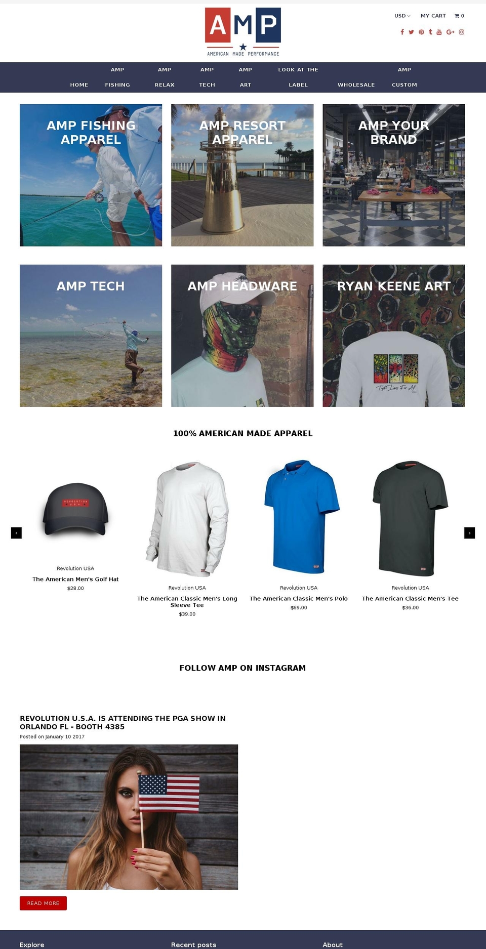 revolutionusamade.com — Shopify storefront screenshot