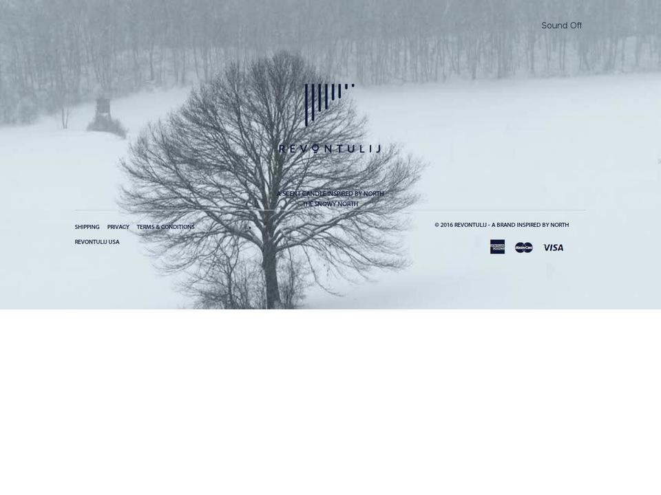 revontulij.com — Shopify storefront screenshot