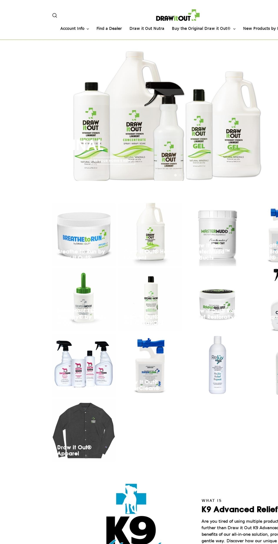 rewardyourhorse.com — Shopify storefront screenshot