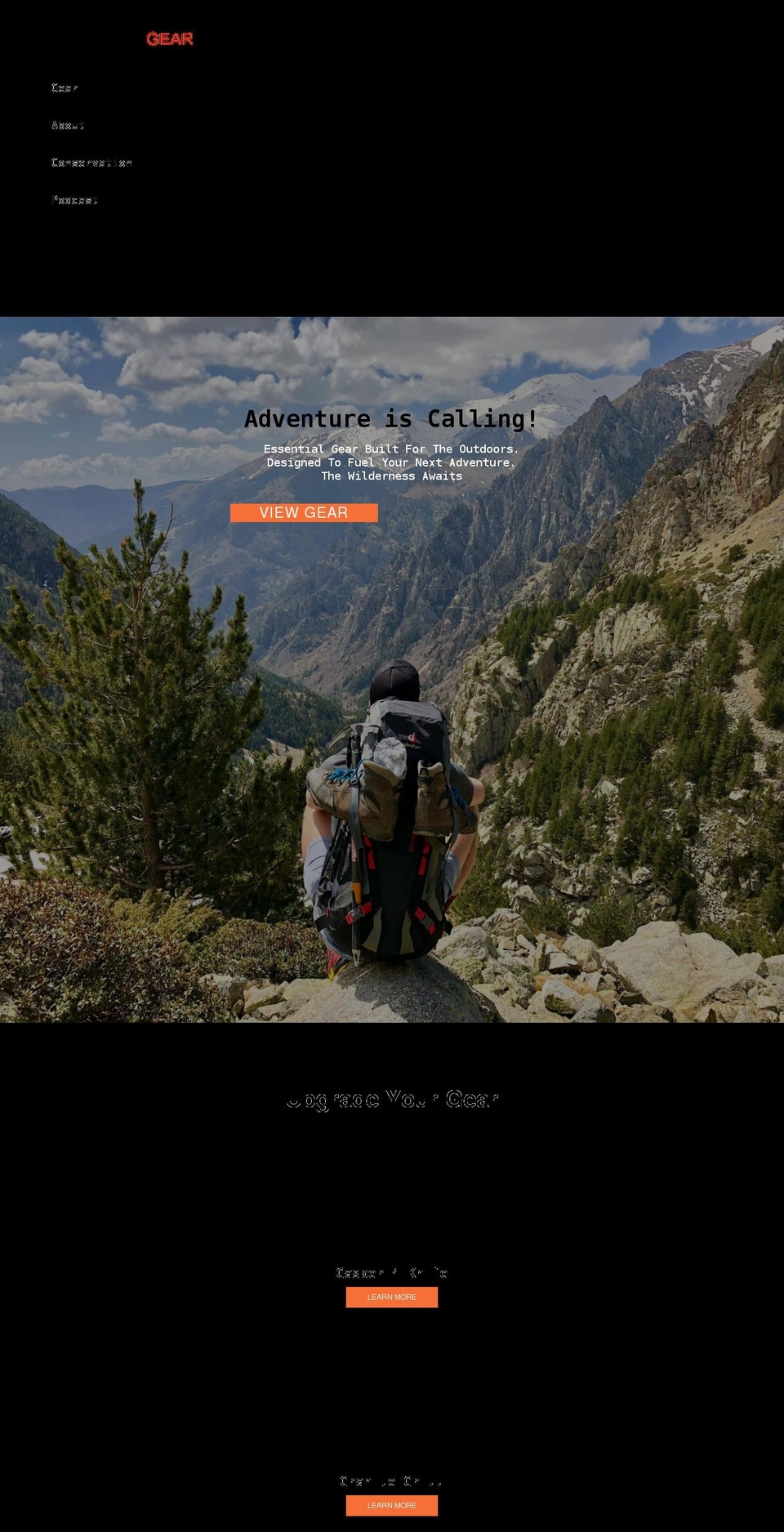 rewildgear.com shopify website screenshot