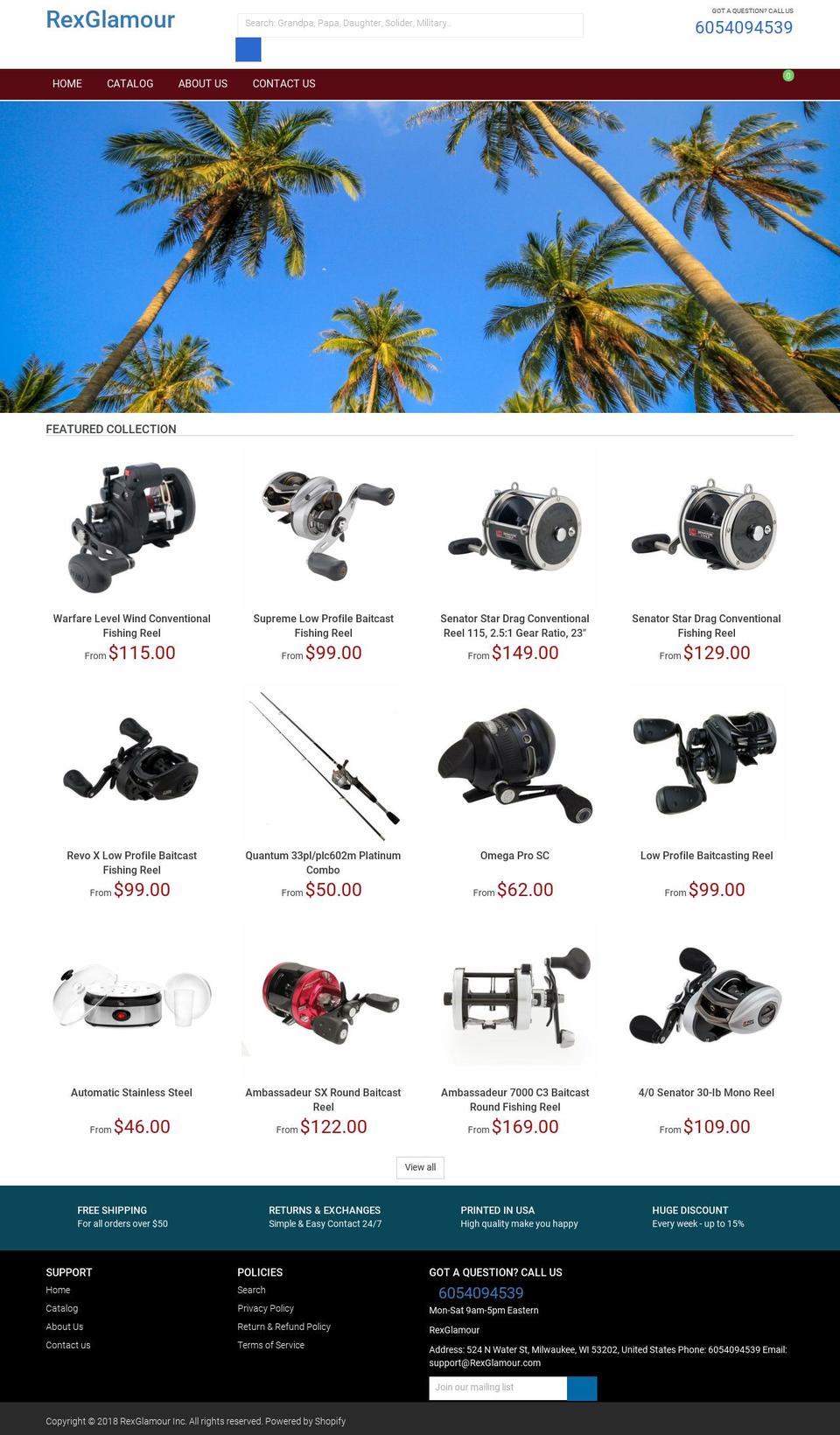 Crave ok - xx Shopify theme site example rexglamour.com