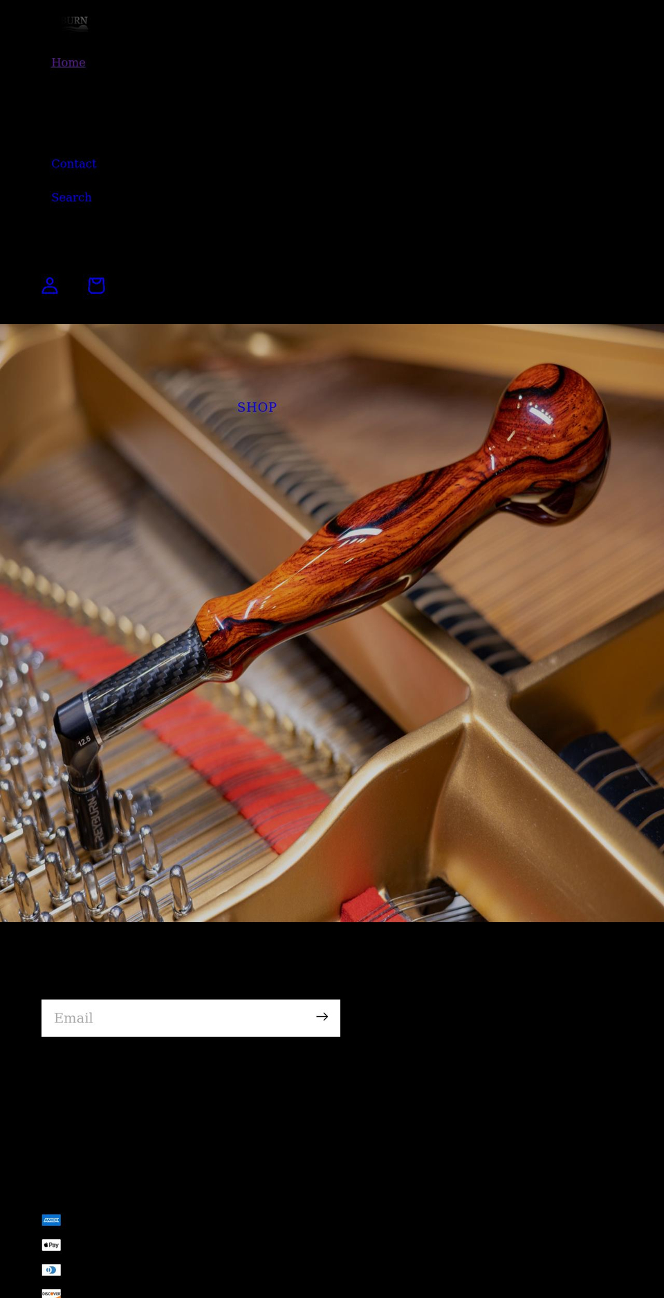 reyburntools.com shopify website screenshot