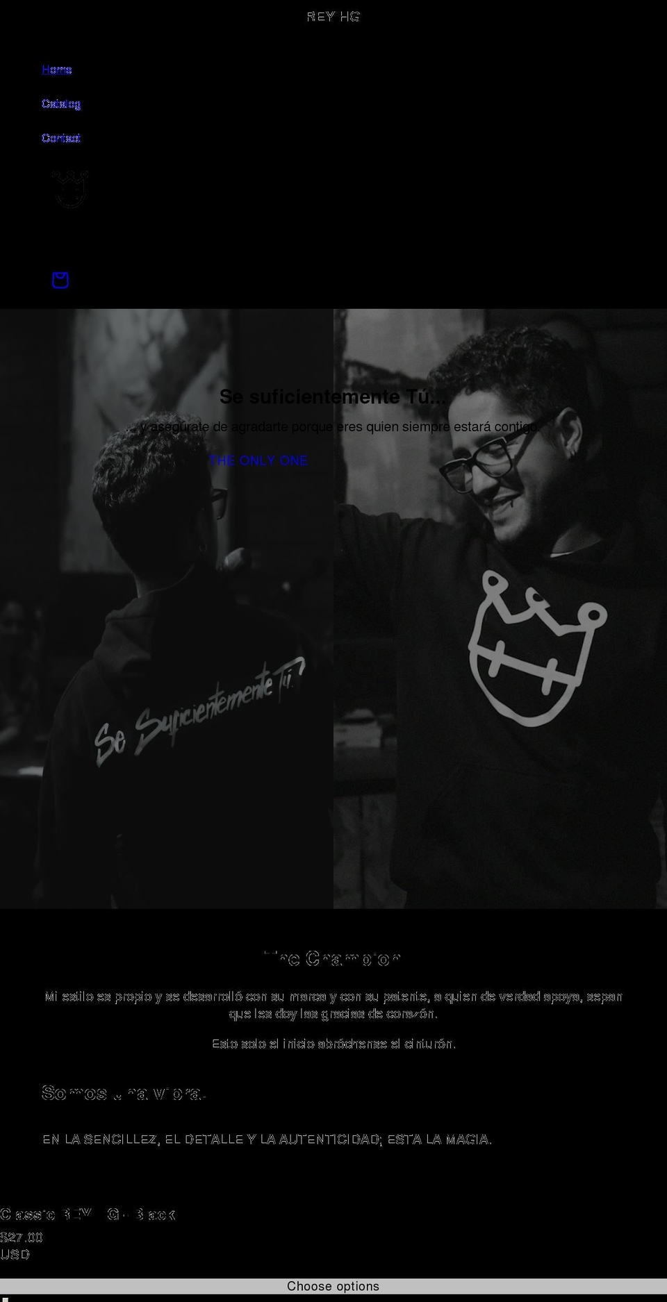 reyhg.com shopify website screenshot