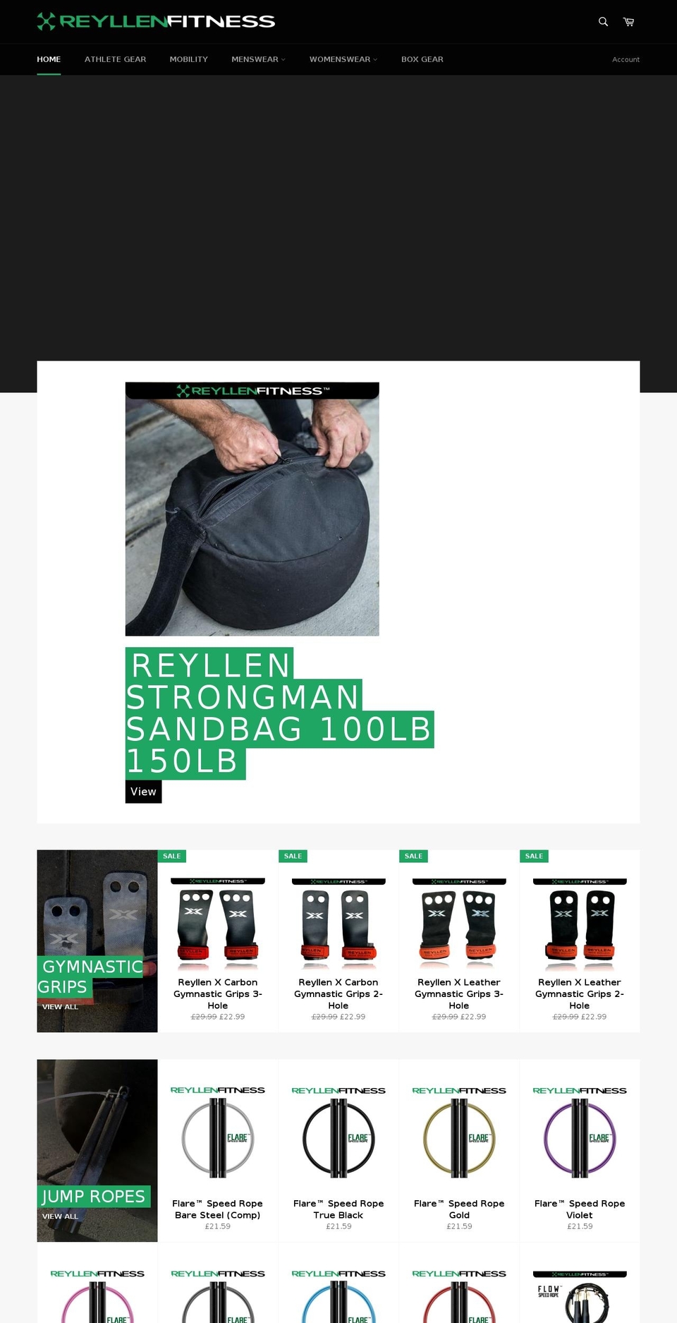 reyllen.com — Shopify storefront screenshot