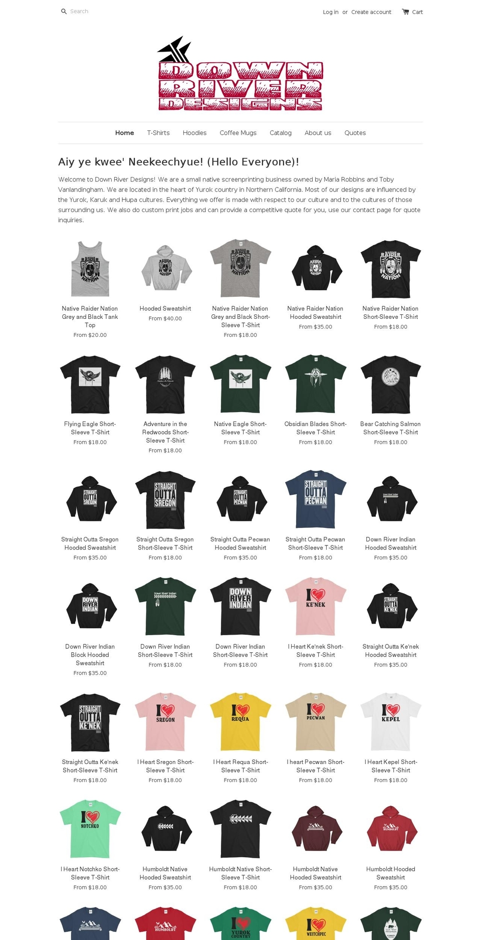 rezrat.com shopify website screenshot