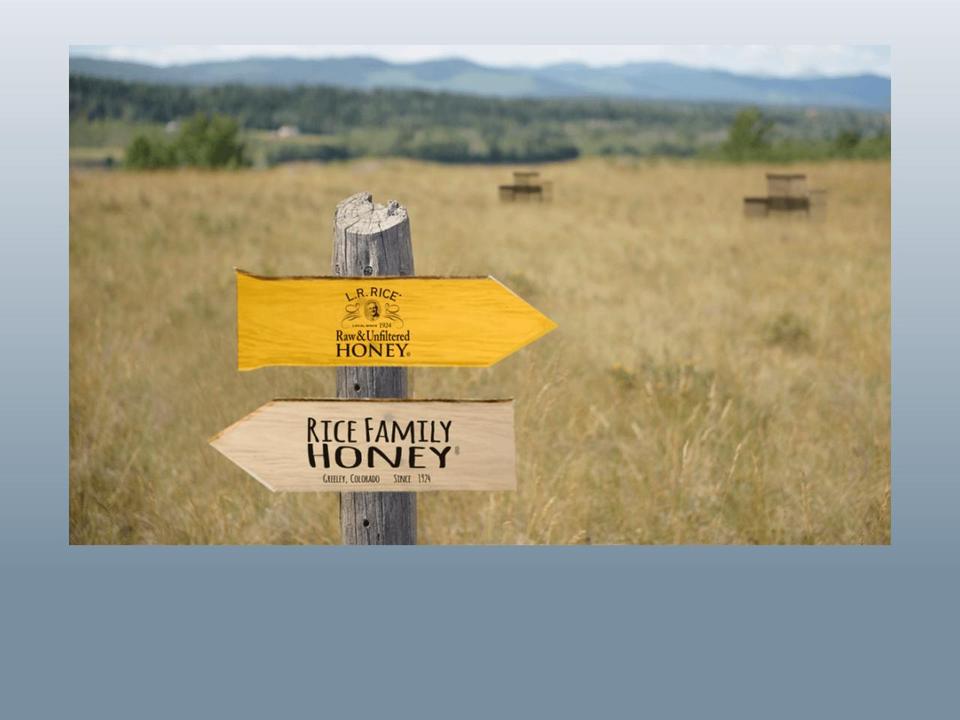 rfahoney.com shopify website screenshot