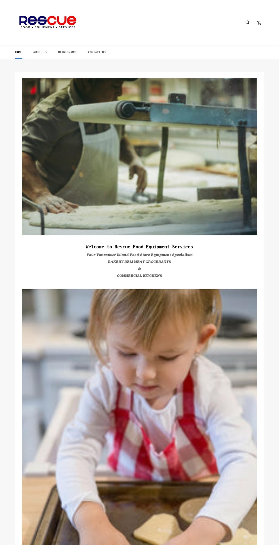 rfes.ca shopify website screenshot