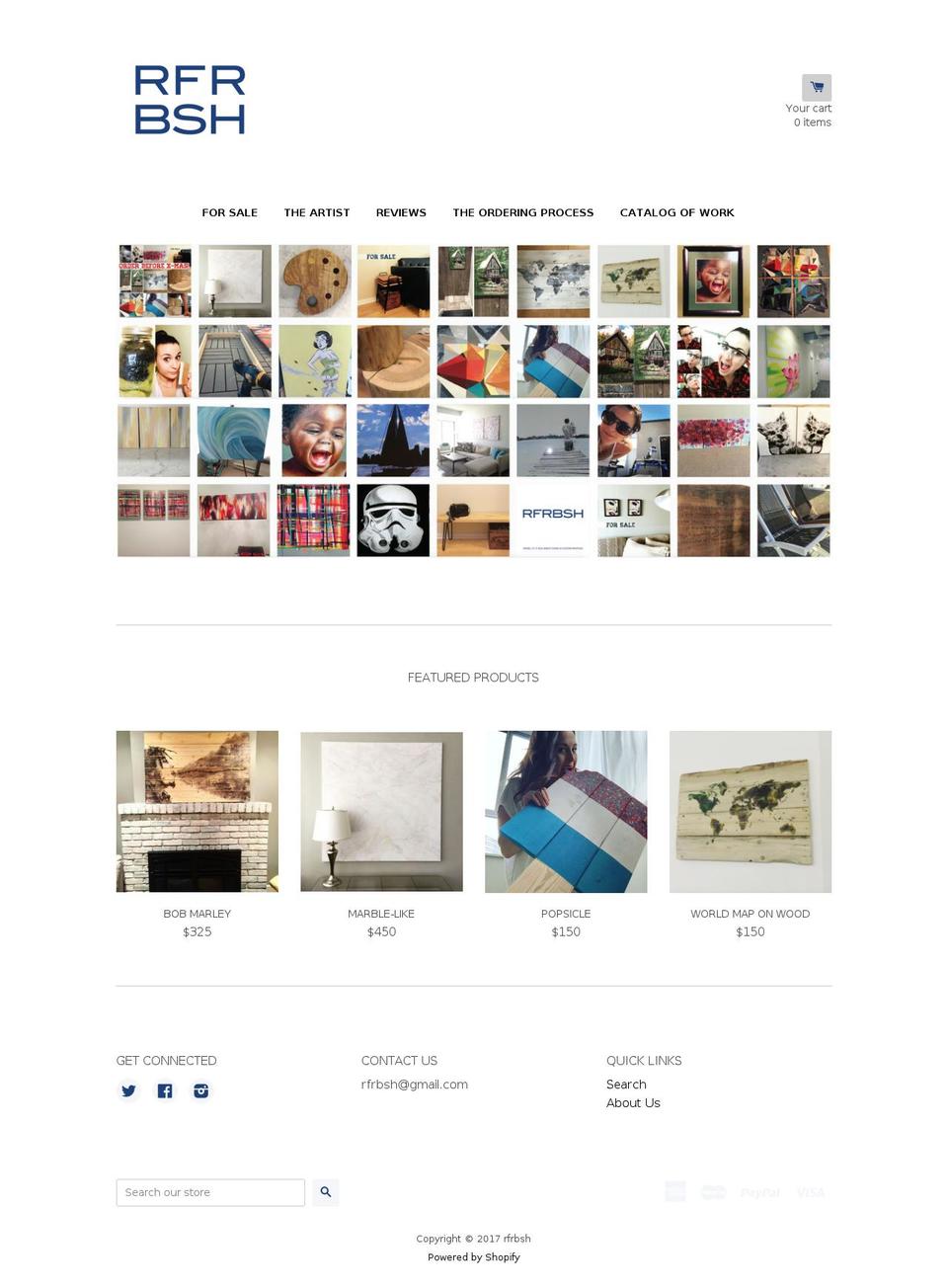 rfrbsh.com shopify website screenshot