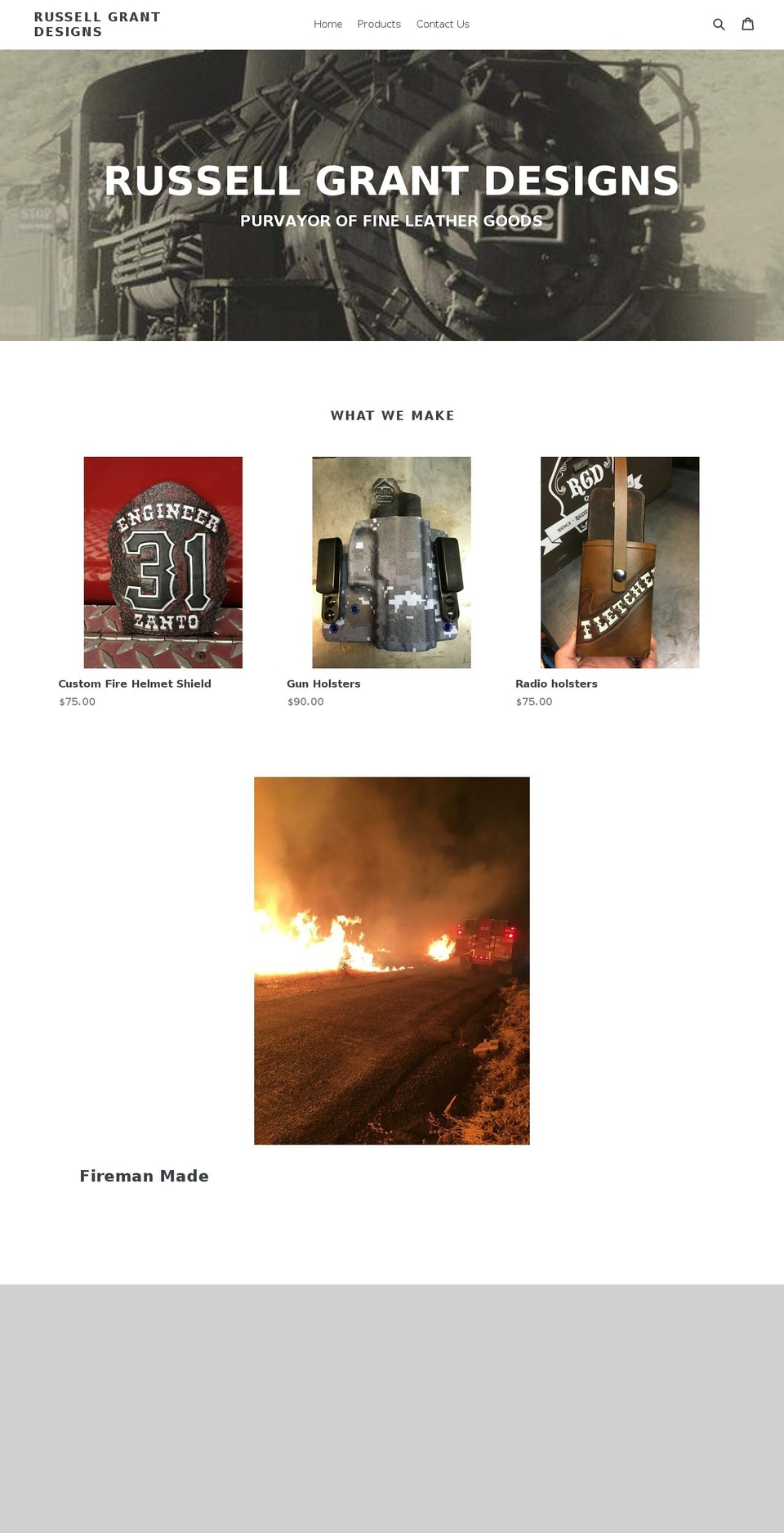 rgdtruckee.com — Shopify storefront screenshot