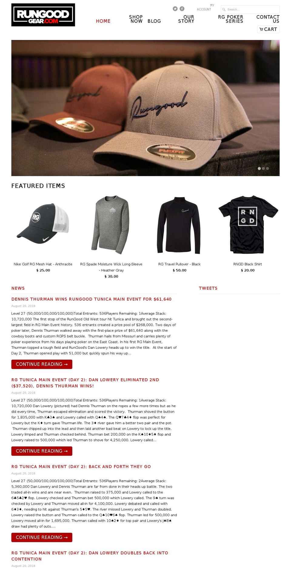rggear.com — Shopify storefront screenshot