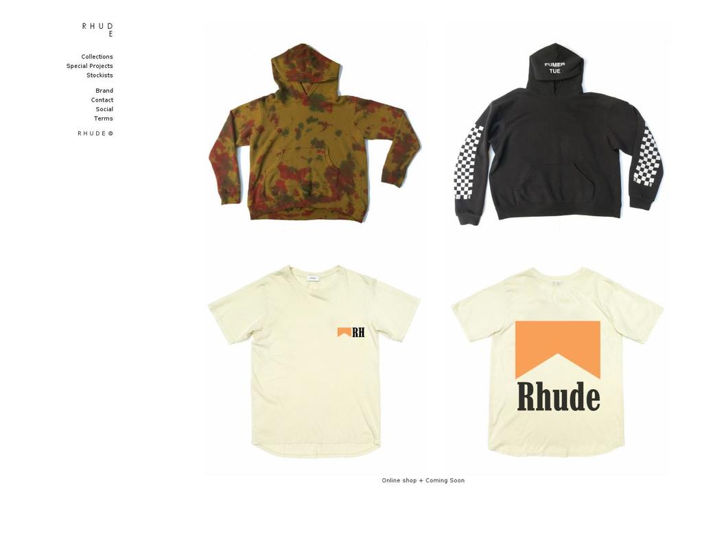 rh-ude.com shopify website screenshot