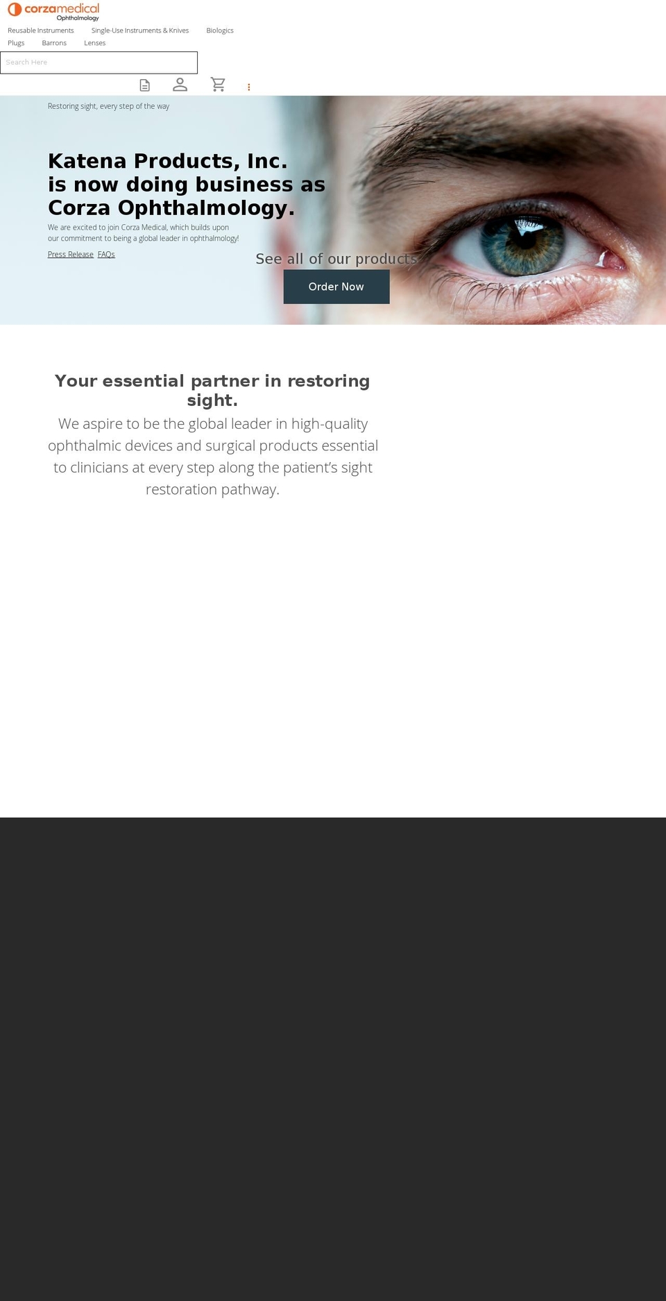 rheinessentials.com — Shopify storefront screenshot