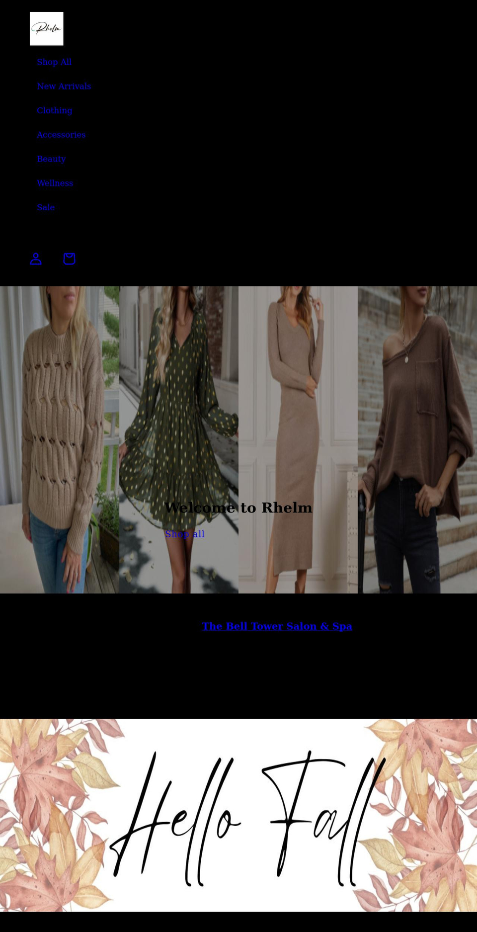 rhelm.com shopify website screenshot
