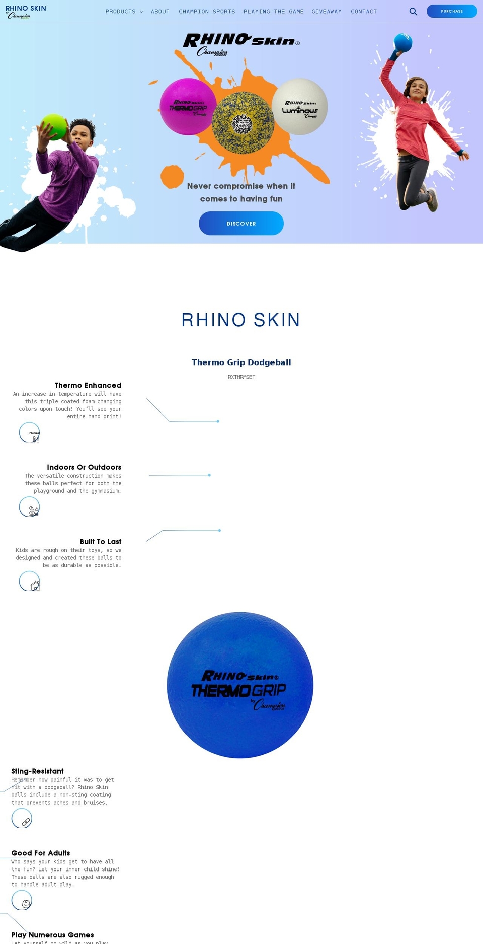 Copy of Live Shopify theme site example rhinoskinsports.com