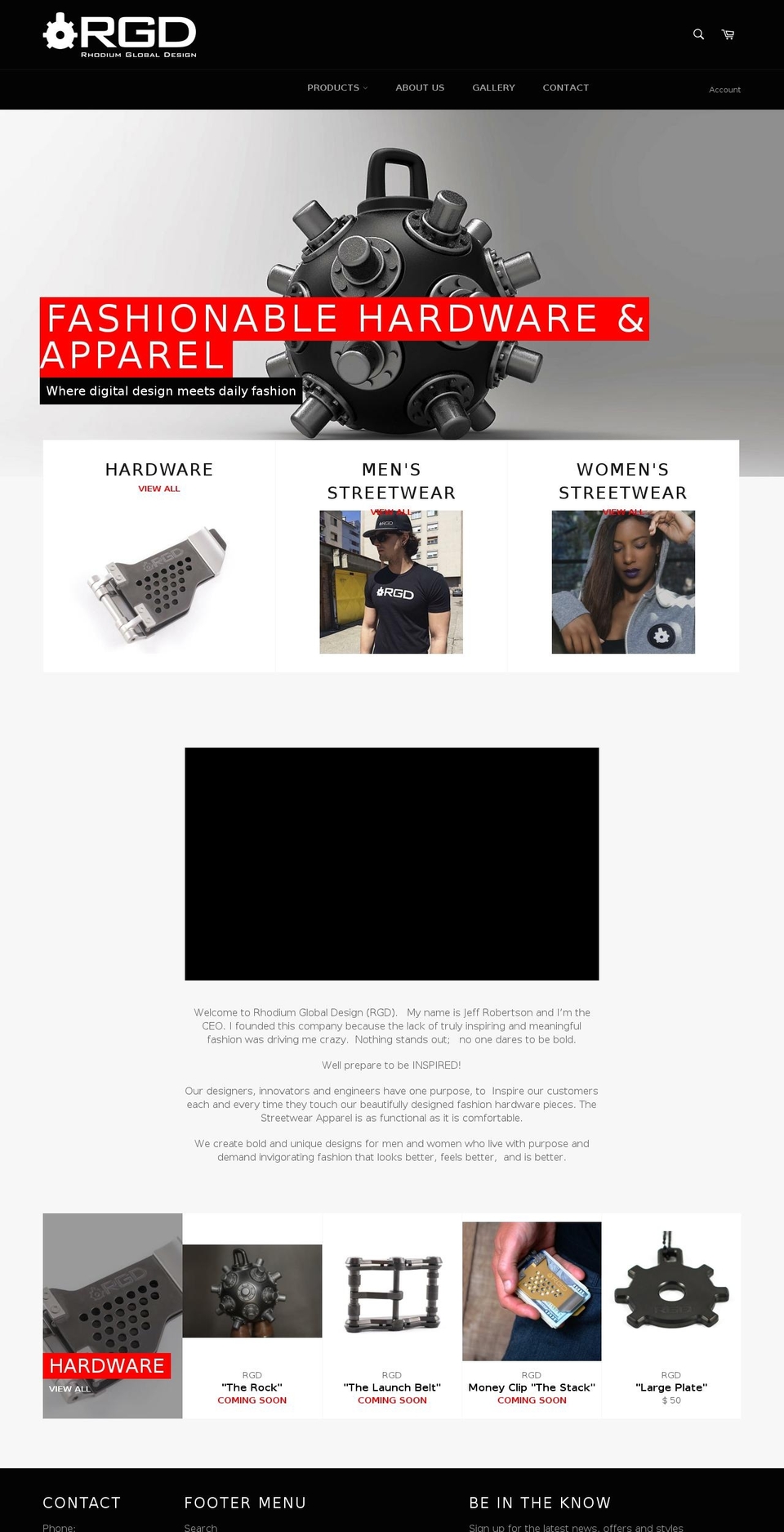rhodiumgd.com — Shopify storefront screenshot