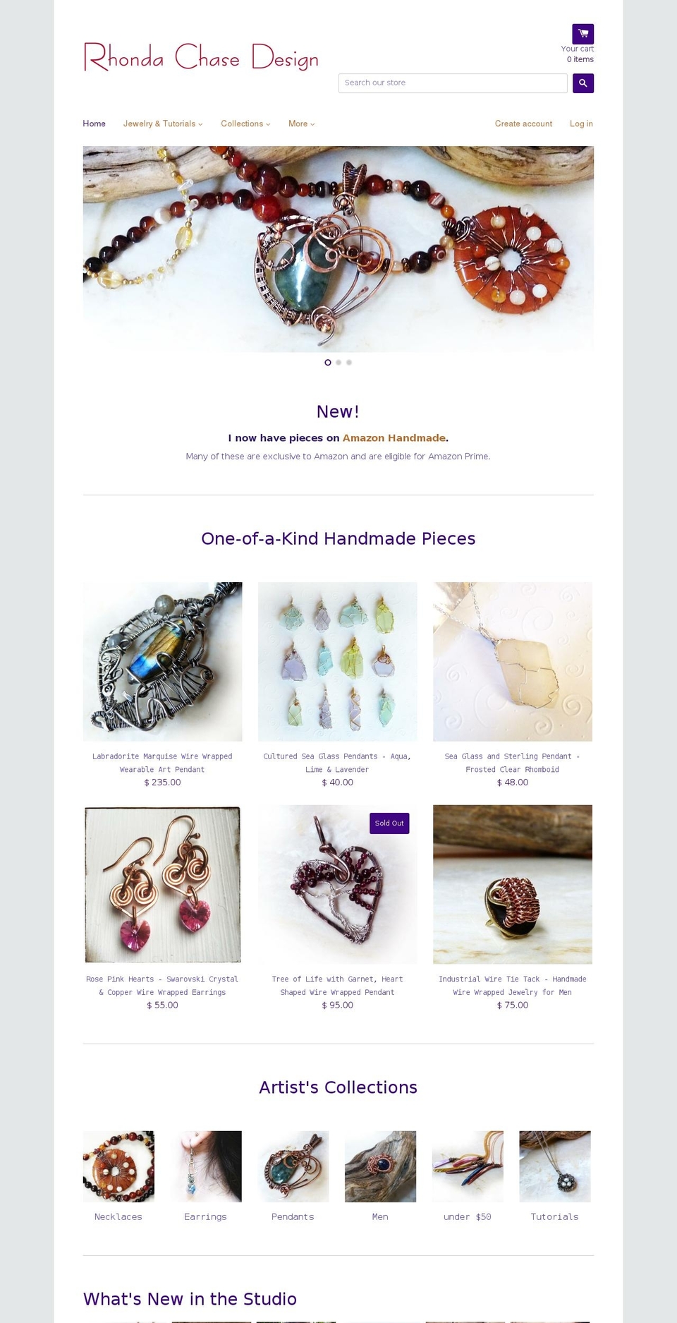 rhondachasedesign.com shopify website screenshot