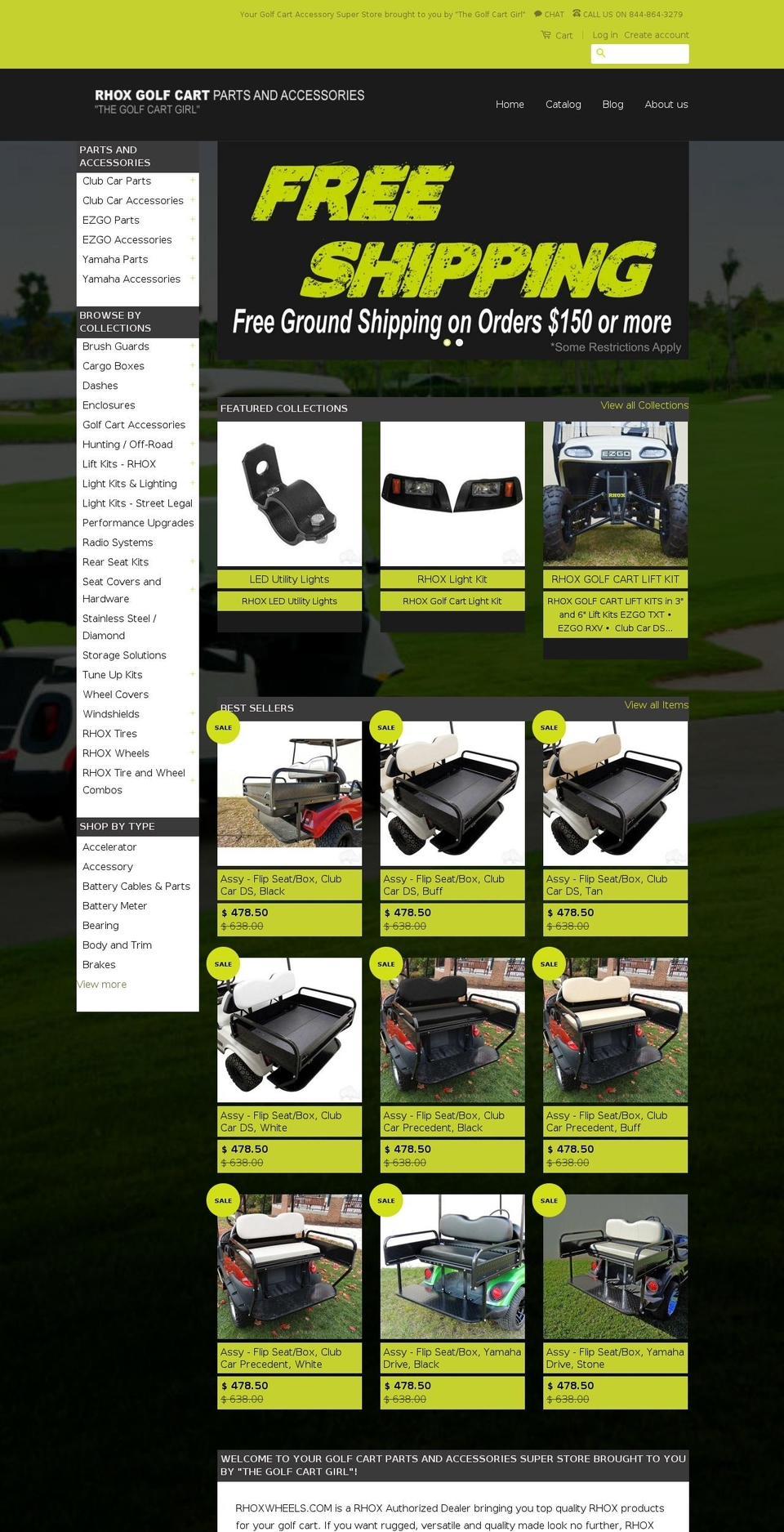 rhoxtires.com shopify website screenshot