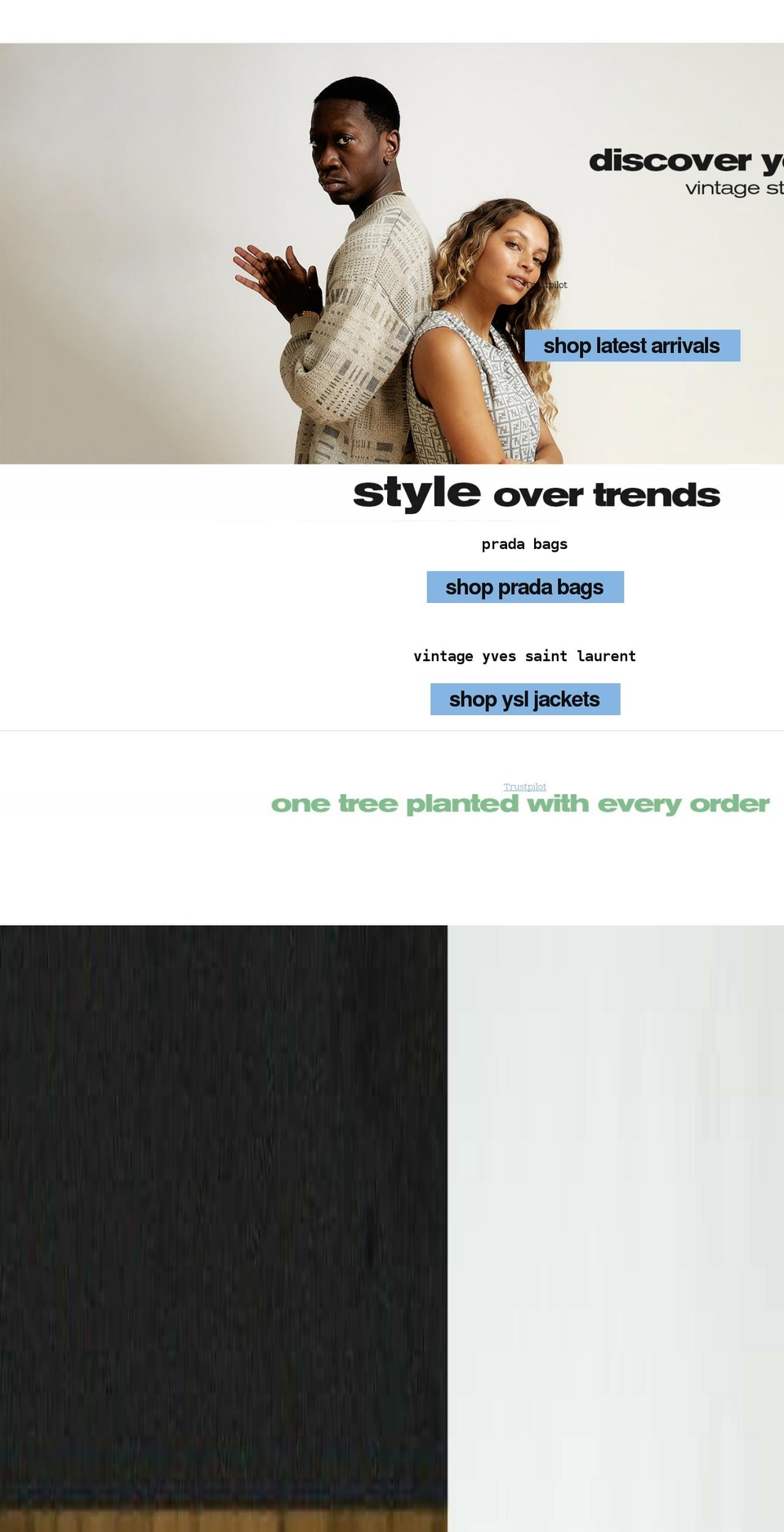 rhubarbandlemon.com shopify website screenshot