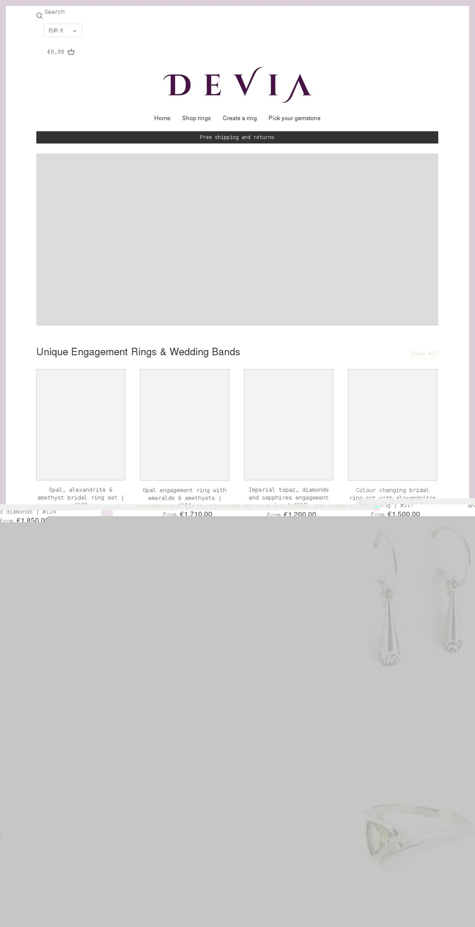 riapoyntondesign.co.uk shopify website screenshot