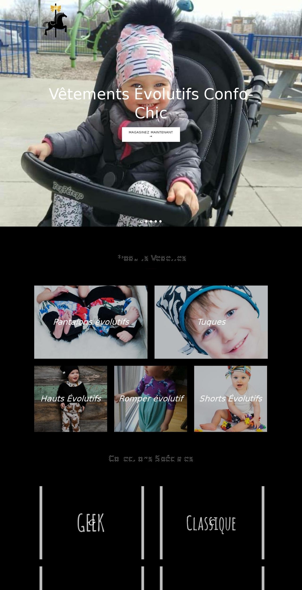 ribambelleetcarrousel.com — Shopify storefront screenshot