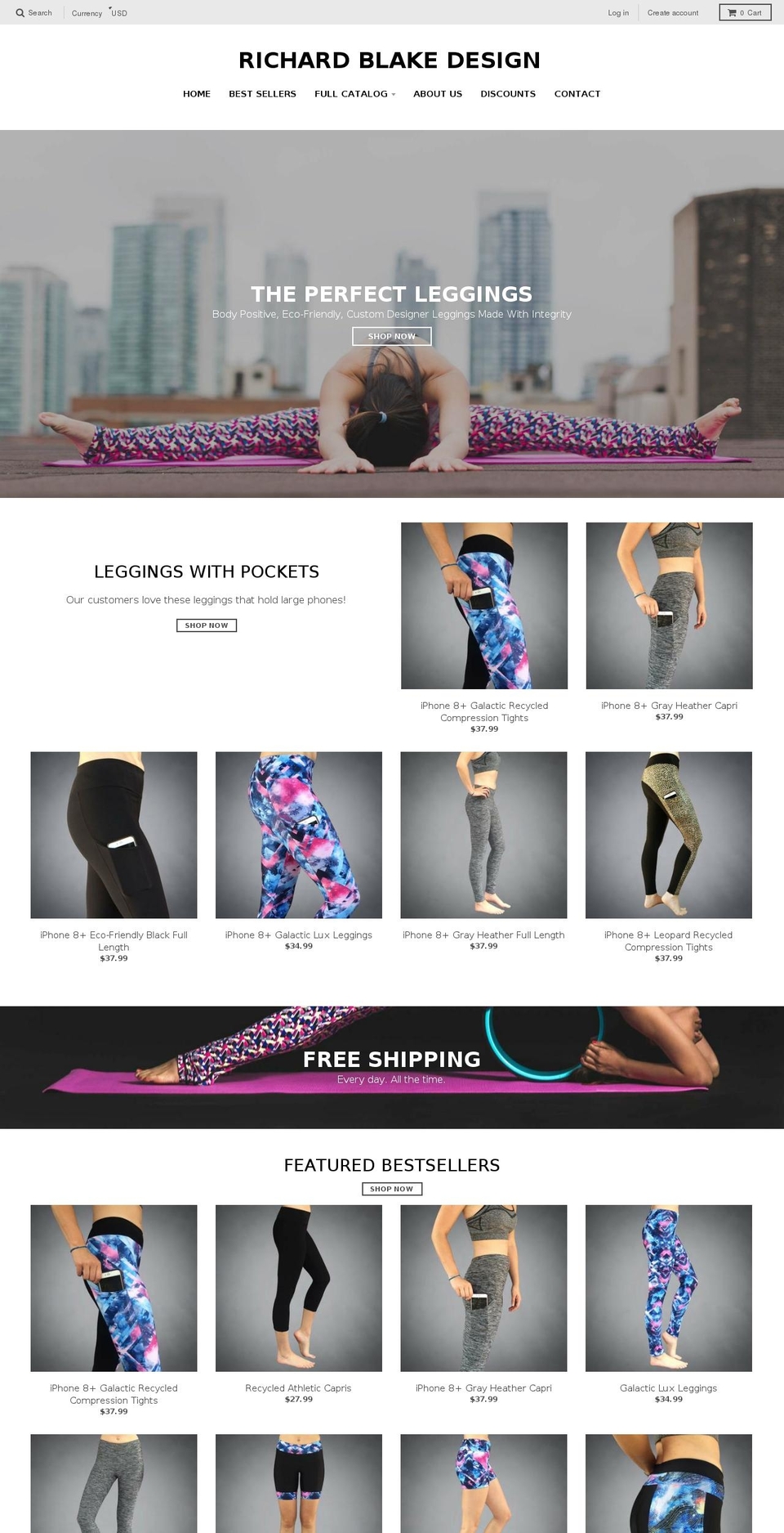 richardblakedesign.com — Shopify storefront screenshot
