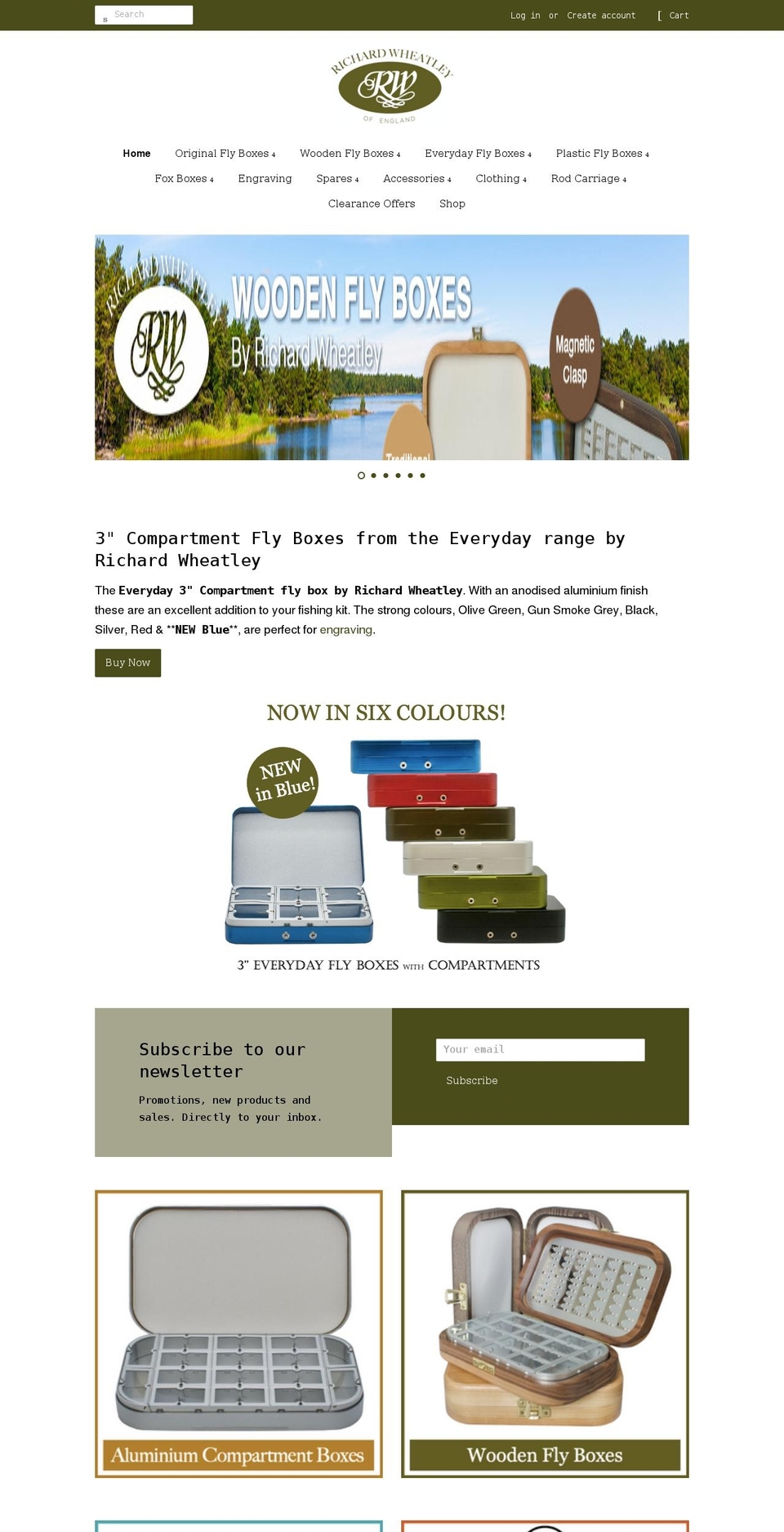 richardwheatley.co.uk shopify website screenshot