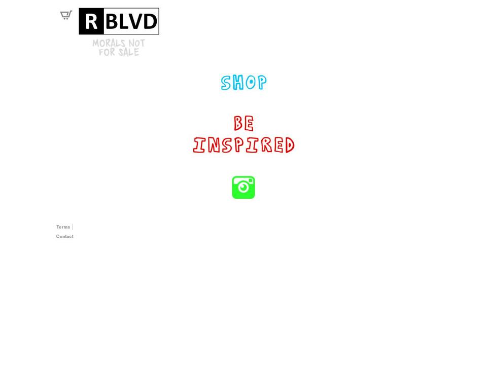 richblvd.com shopify website screenshot