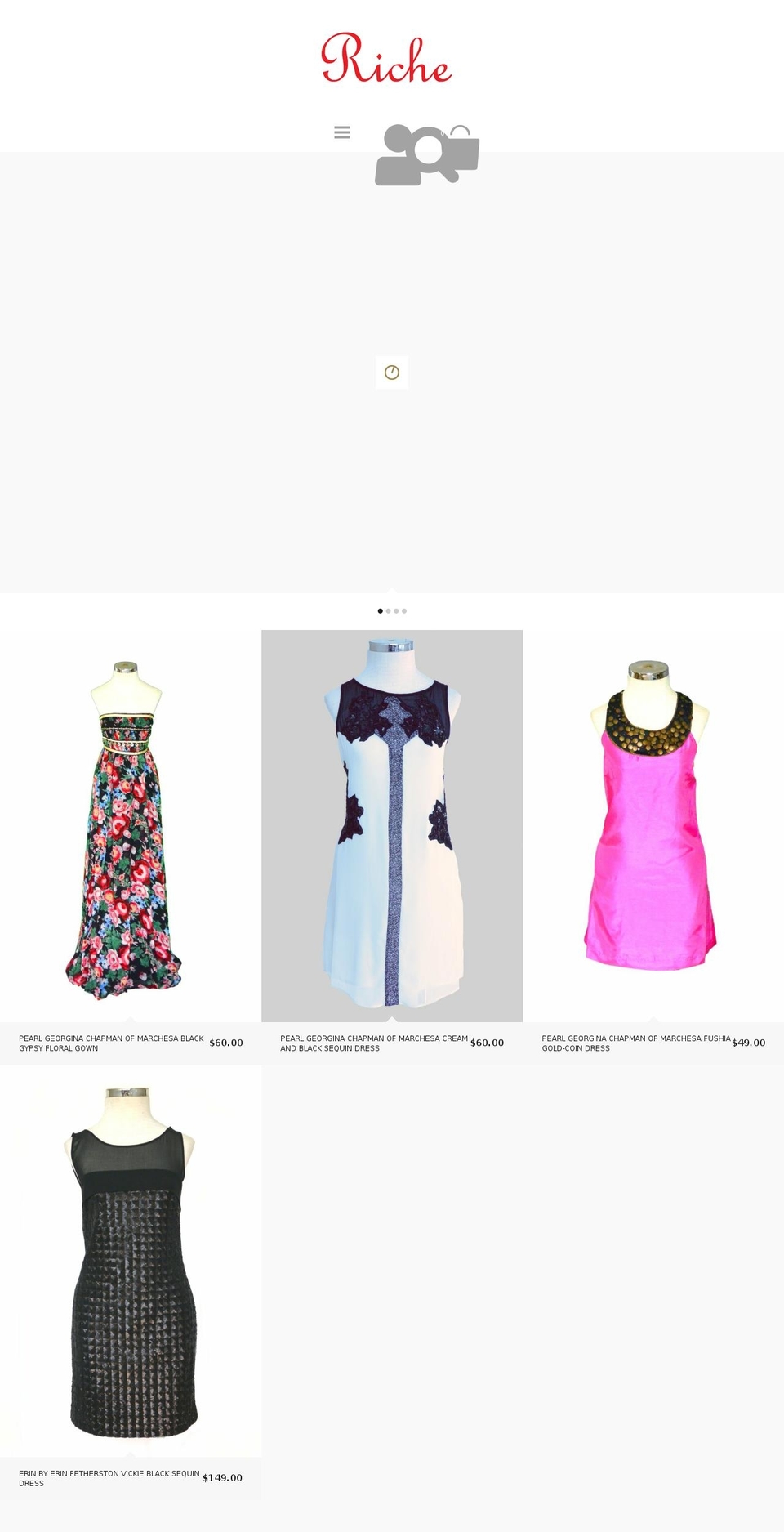 richeboutique.com — Shopify storefront screenshot