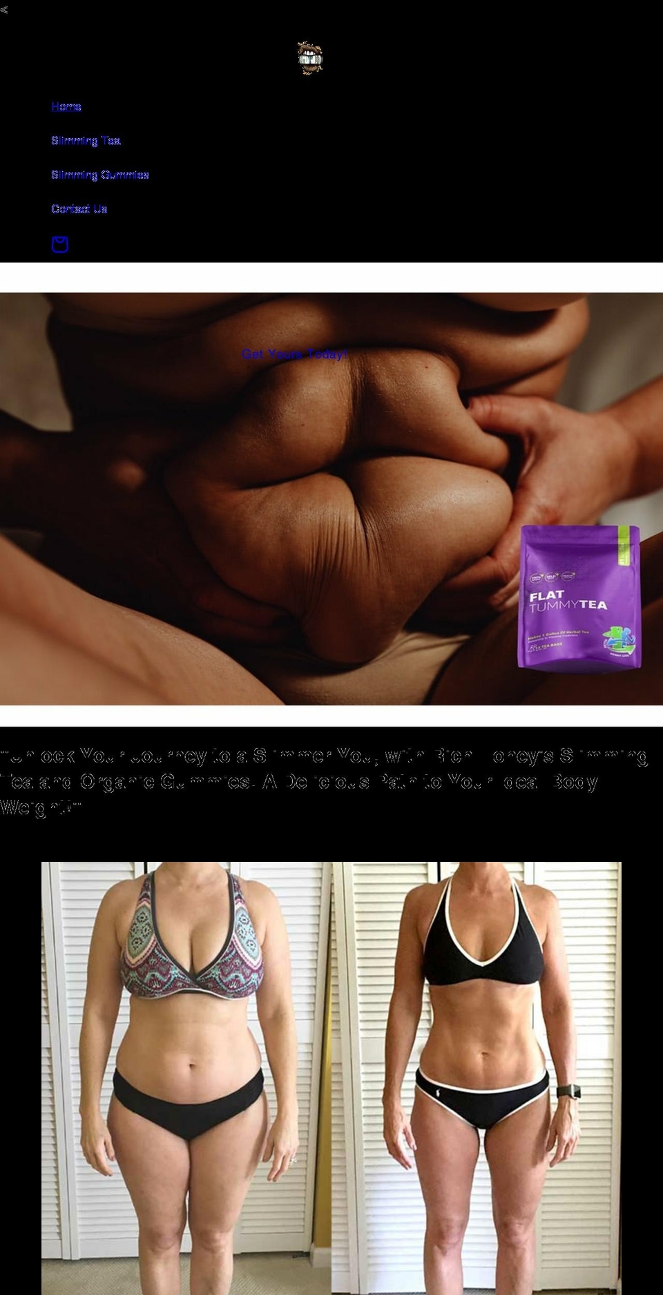 richhonney.com shopify website screenshot