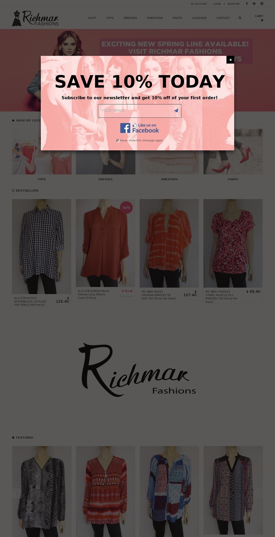 uptown-default-r8 Shopify theme site example richmarfashions.com