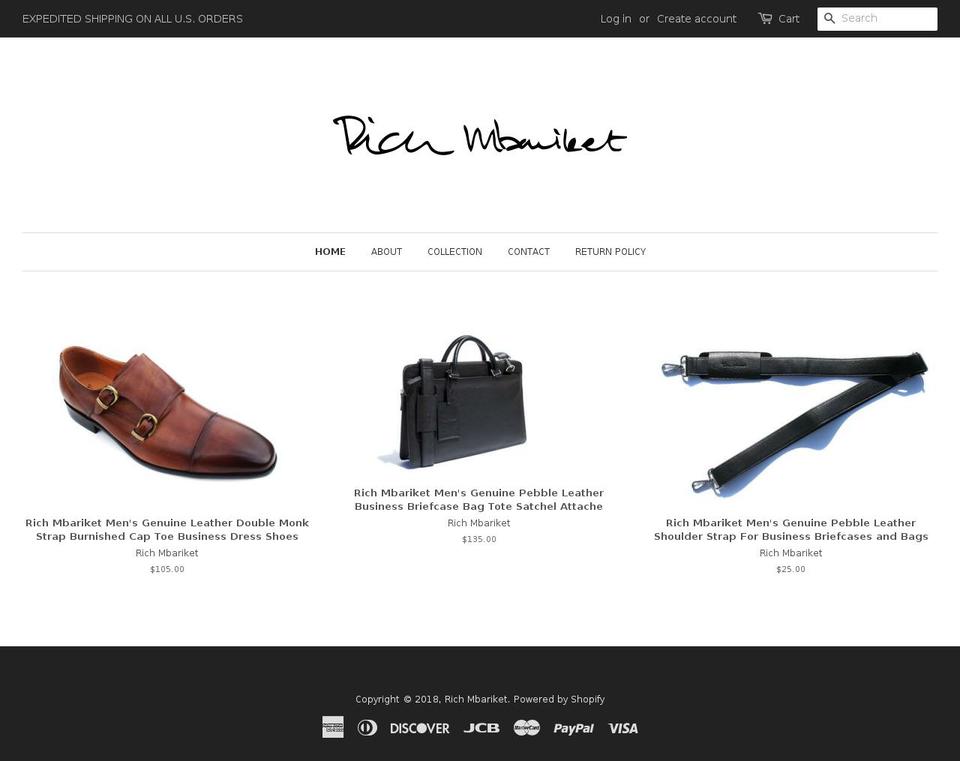 richmbariket.com shopify website screenshot
