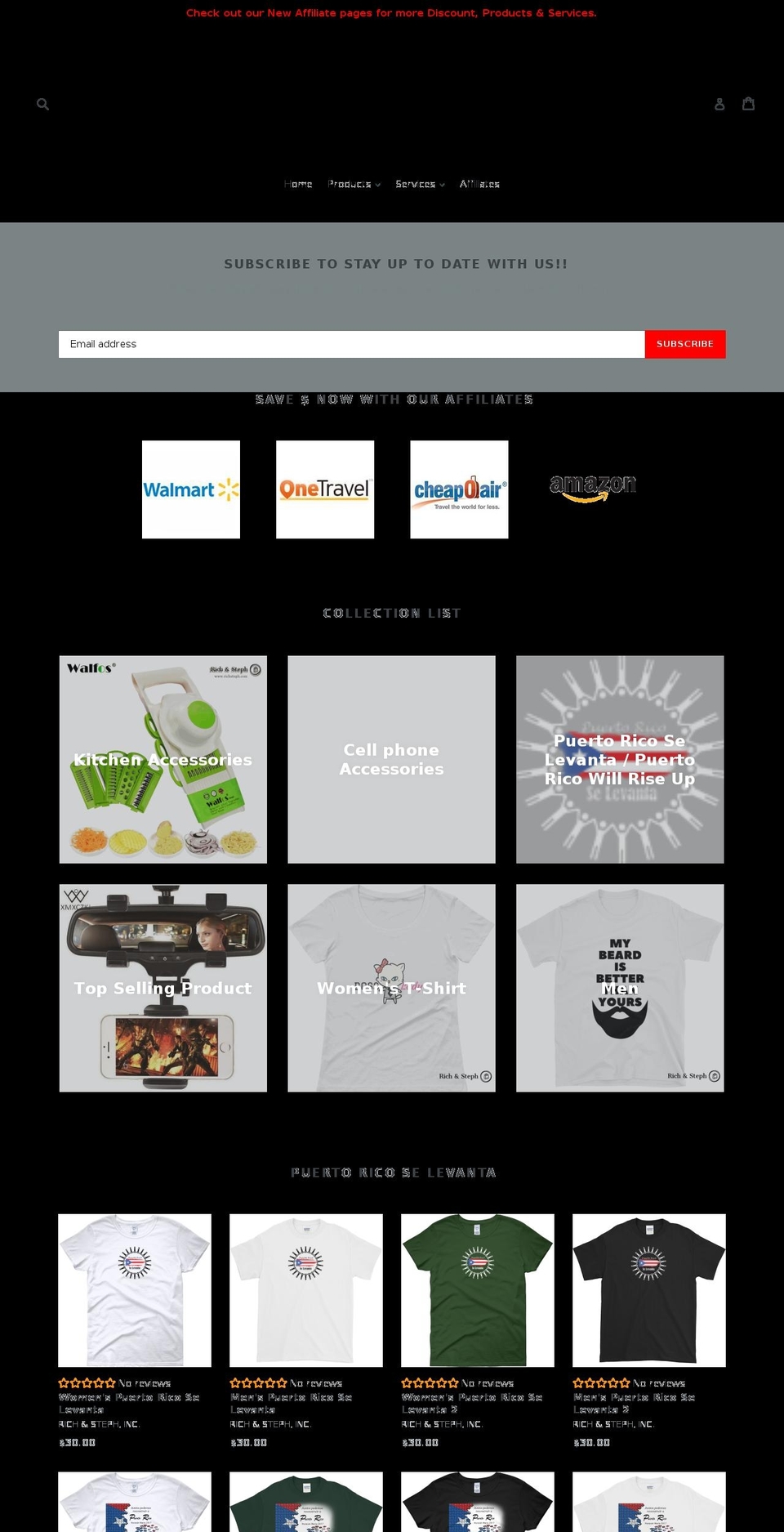 richnsteph.com shopify website screenshot