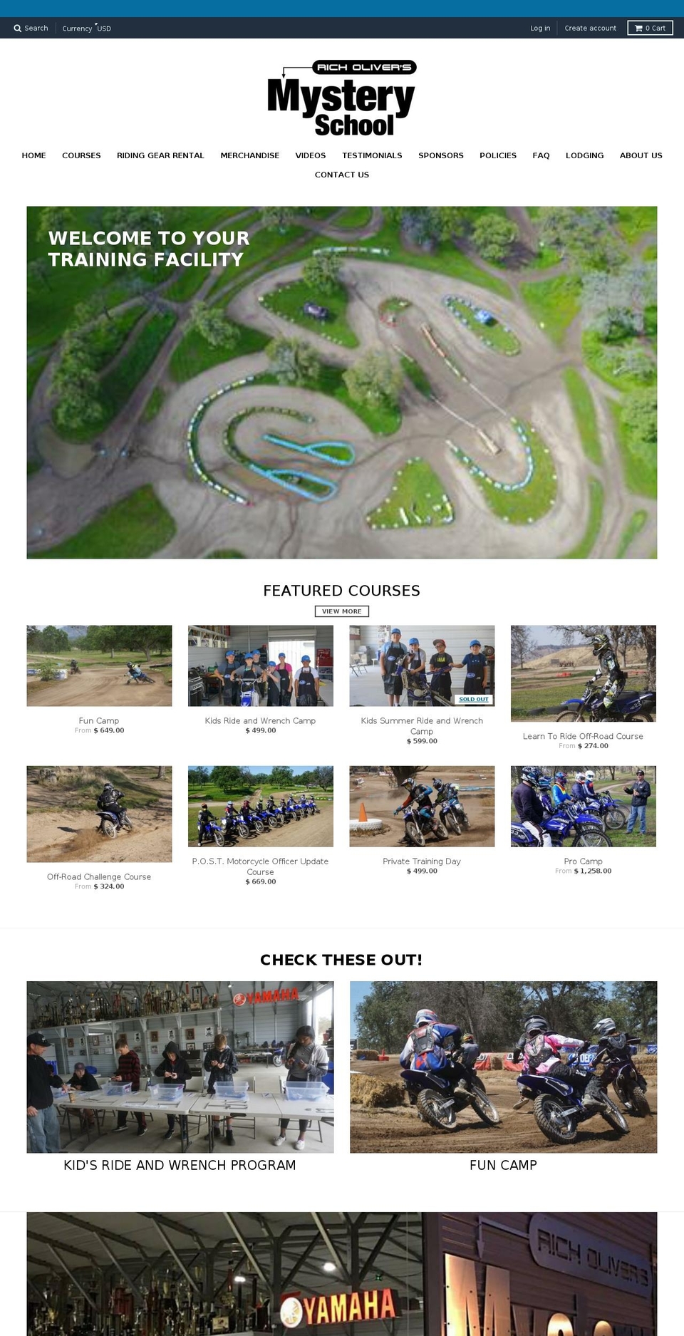 richoliver.net shopify website screenshot