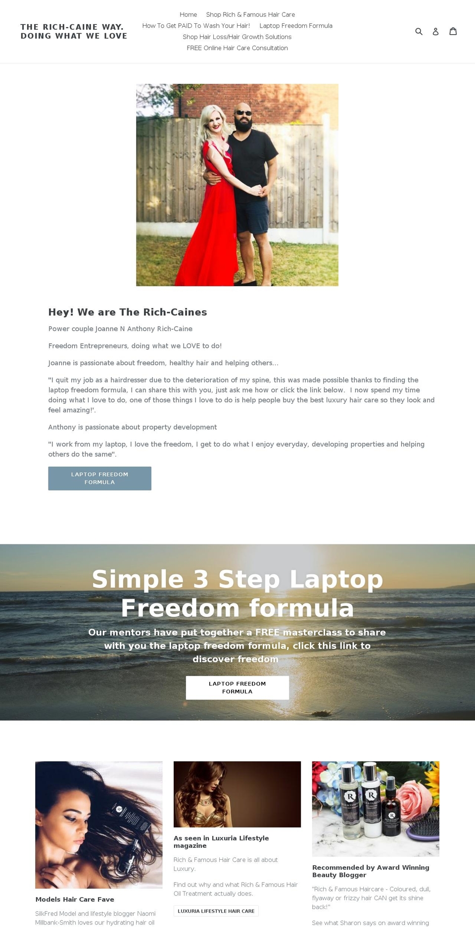 richremy.com — Shopify storefront screenshot