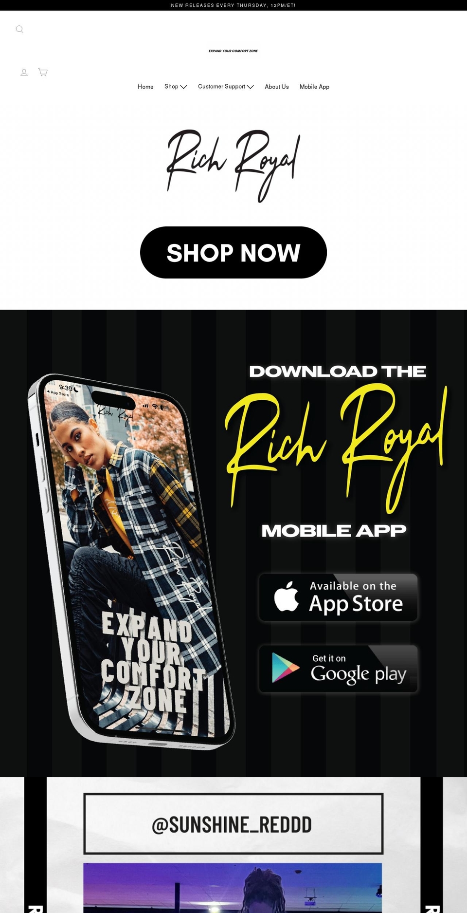 richroyalusa.com shopify website screenshot