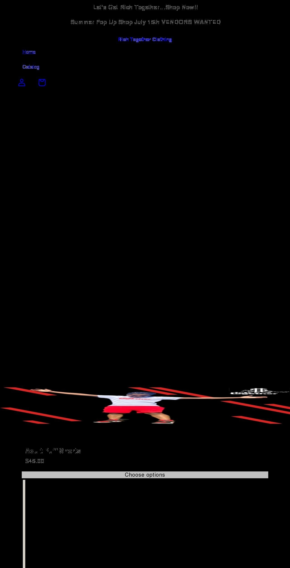 richtogetherclothing.com shopify website screenshot