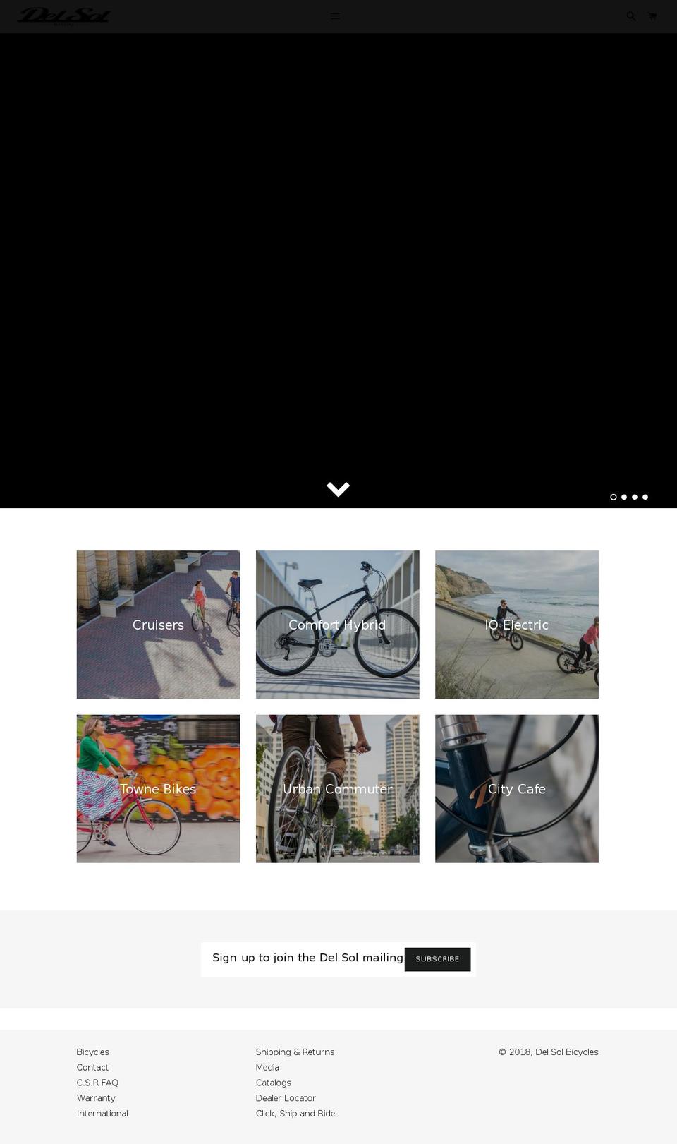 ridedelsol.com — Shopify storefront screenshot