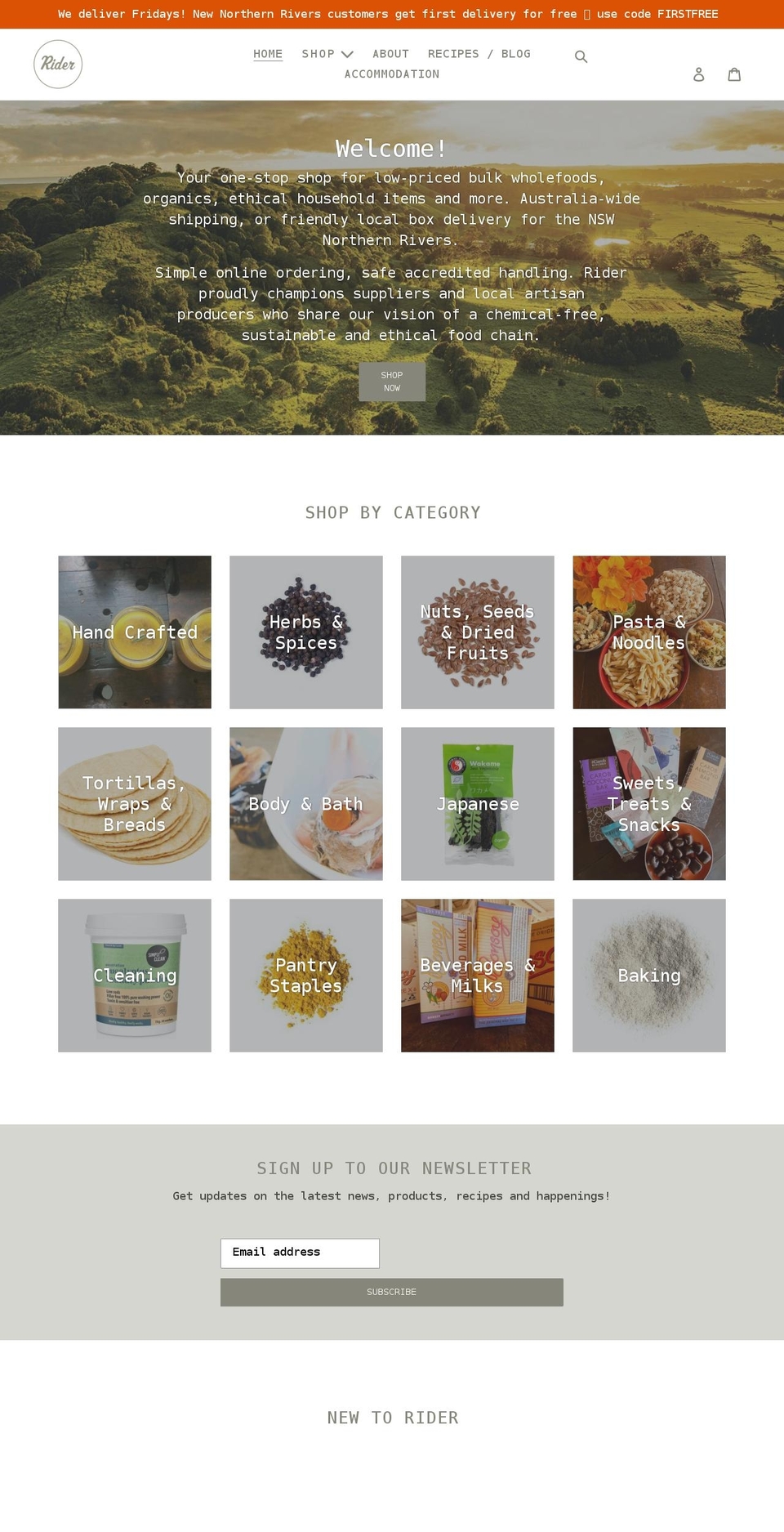 riderau.com shopify website screenshot